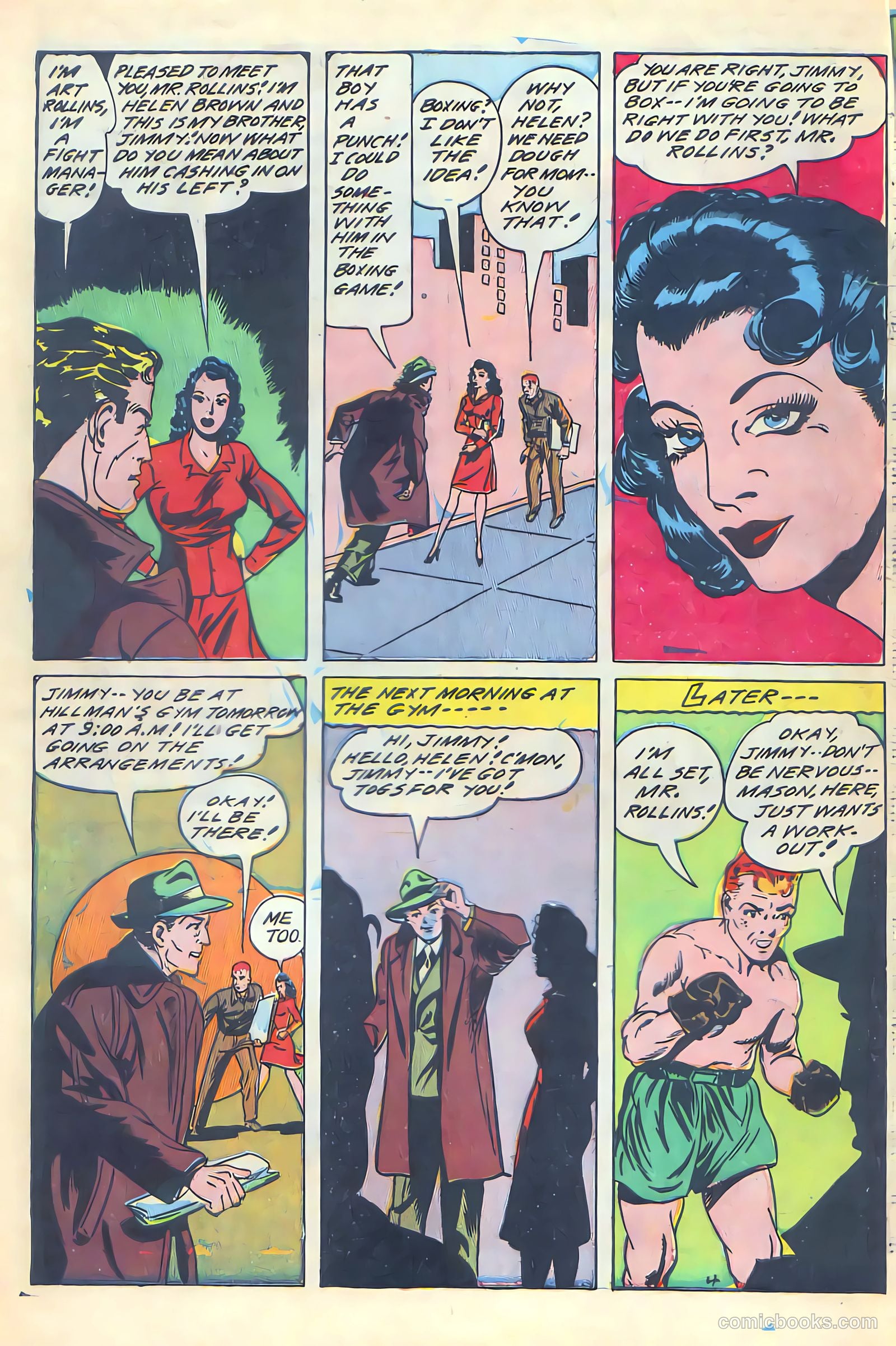Courage Comics #2 (1945) — page 6 of 52