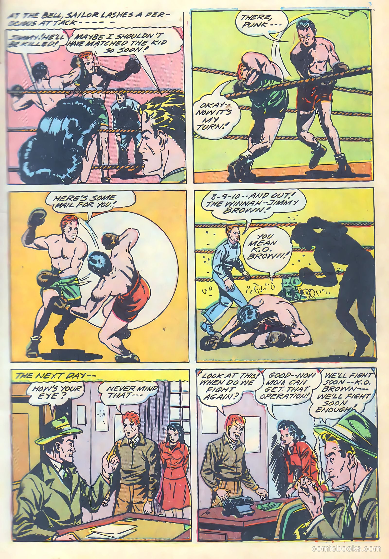 Courage Comics #2 (1945) — page 9 of 52