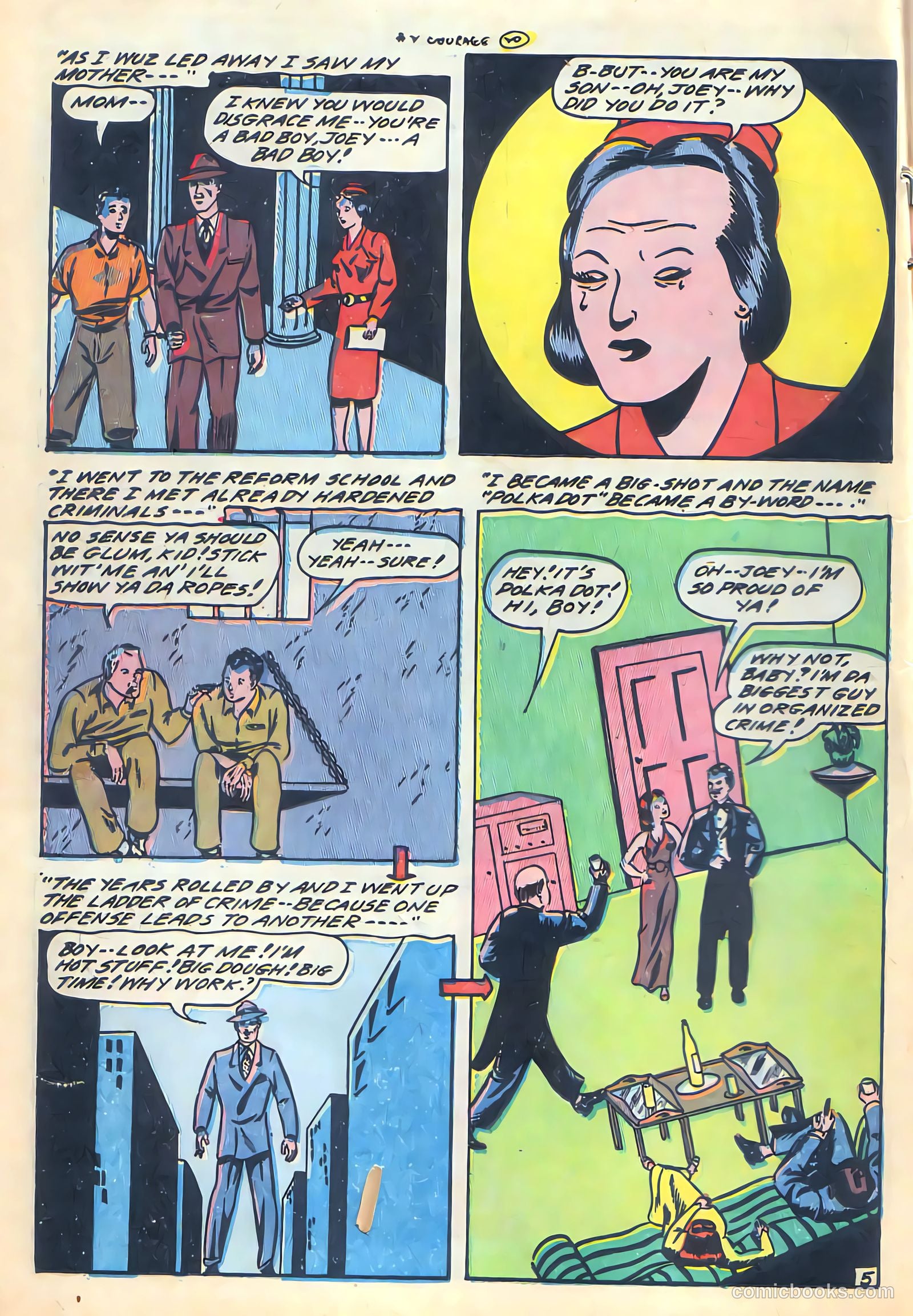Courage Comics #2 (1945) — page 22 of 52