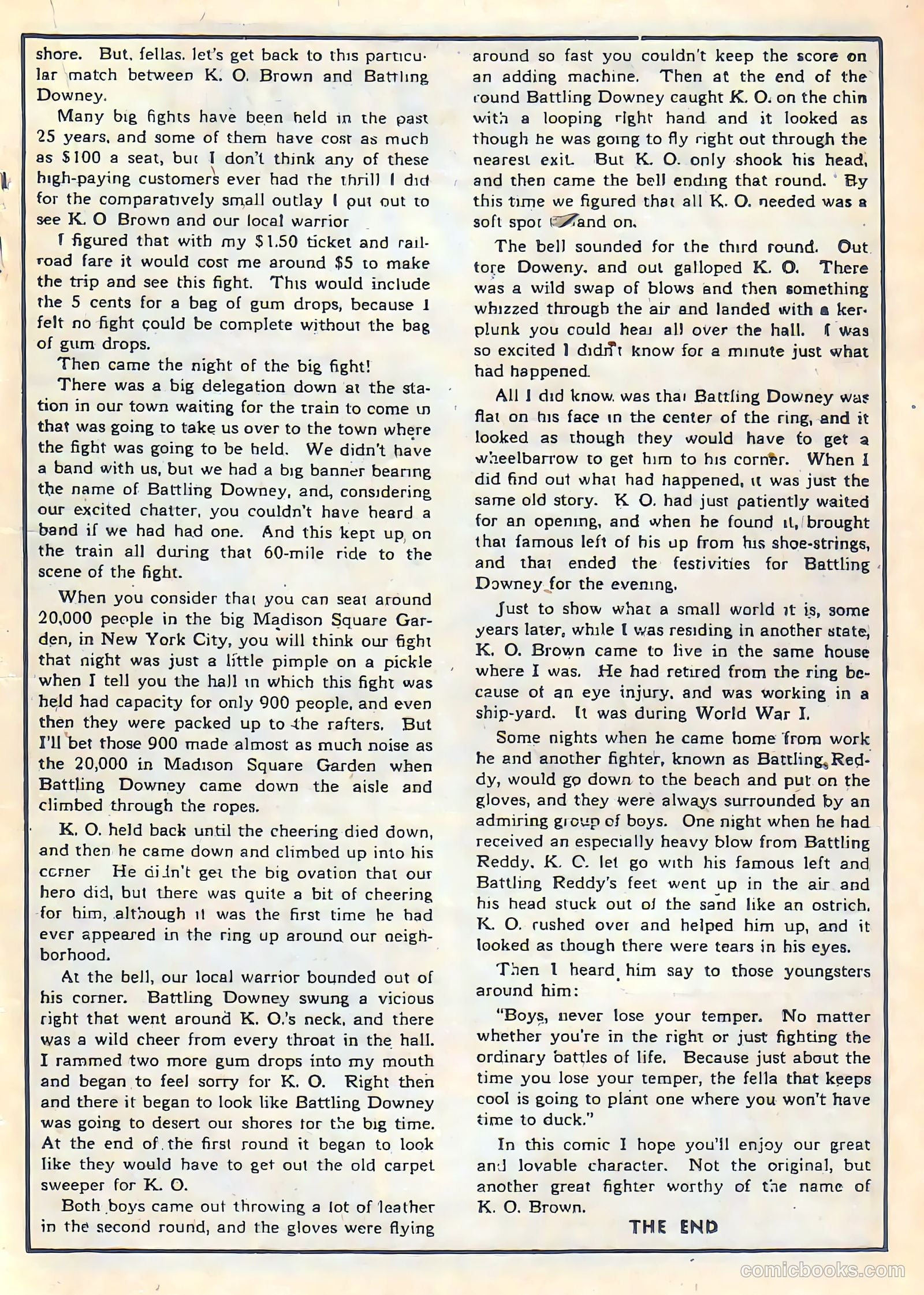 Courage Comics #2 (1945) — page 25 of 52