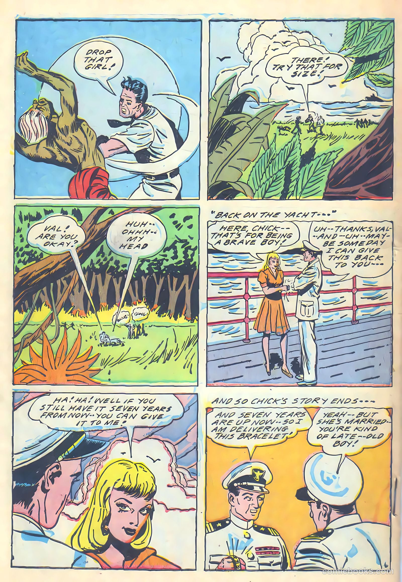 Courage Comics #2 (1945) — page 50 of 52
