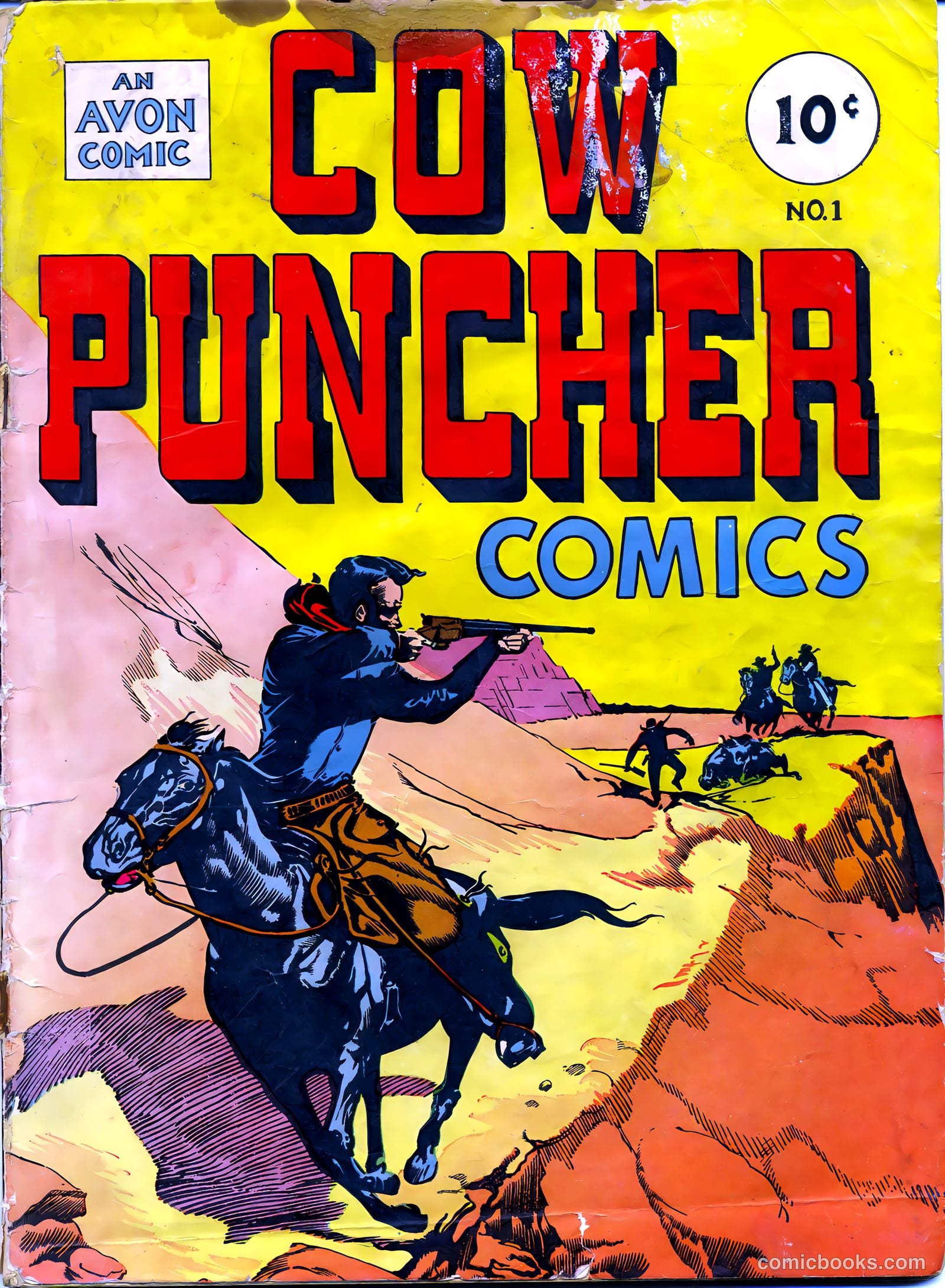 Cow Puncher Comics #1