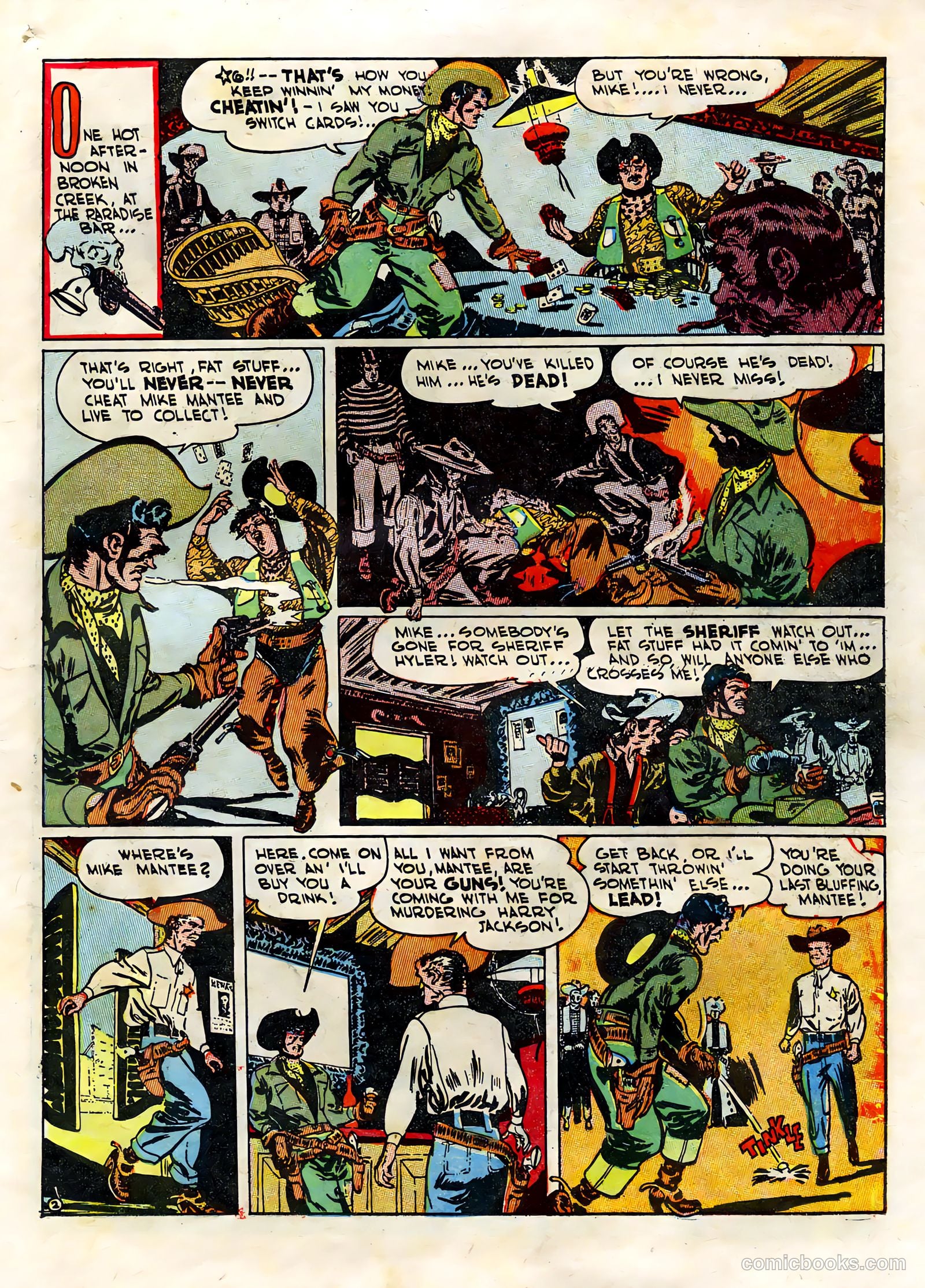Cow Puncher Comics #1 (1947) — page 21 of 52
