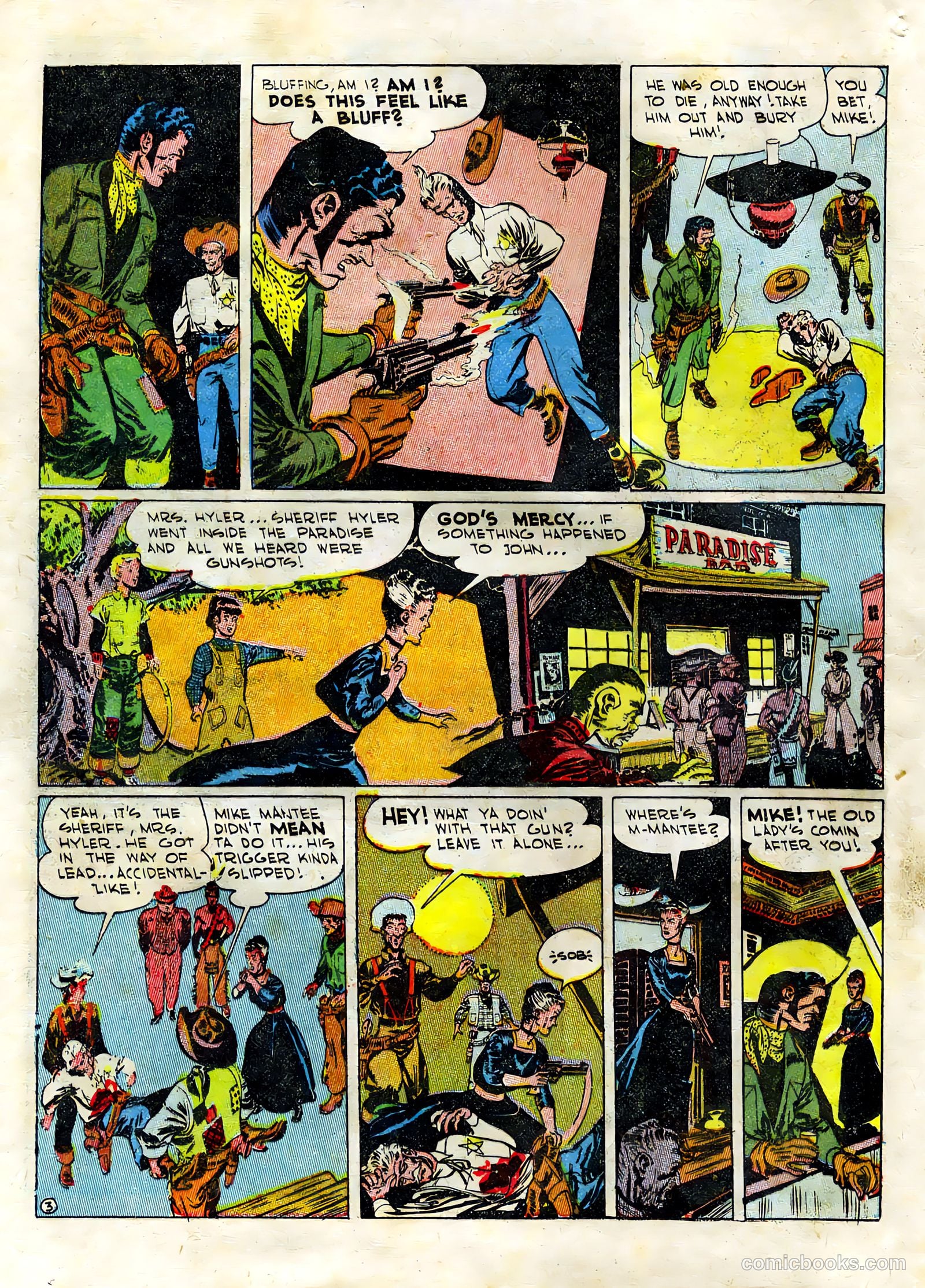 Cow Puncher Comics #1 (1947) — page 22 of 52