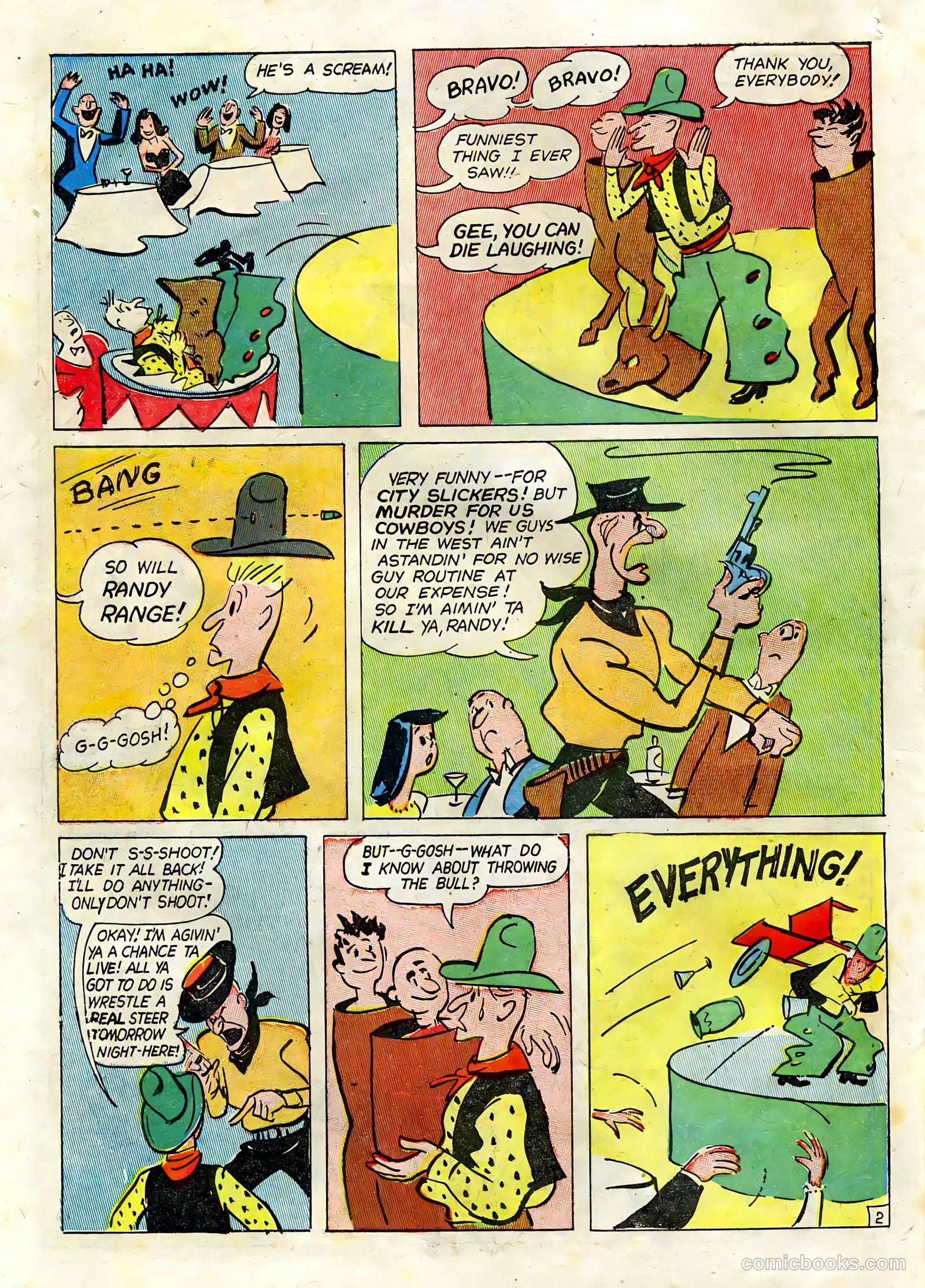 Cow Puncher Comics #1 (1947) — page 30 of 52