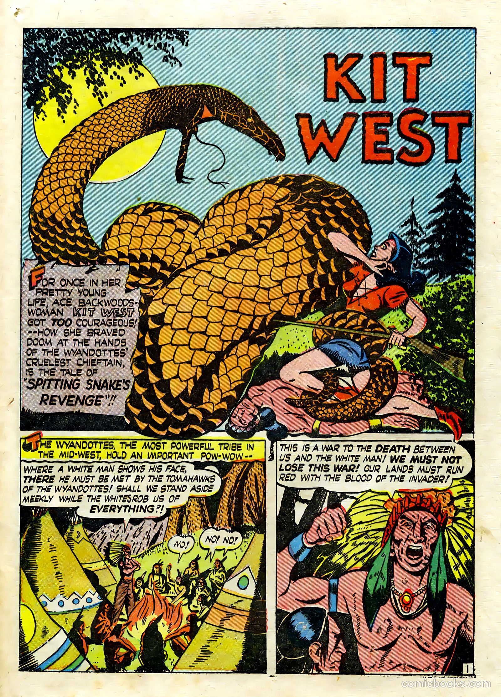 Cow Puncher Comics #1 (1947) — page 35 of 52
