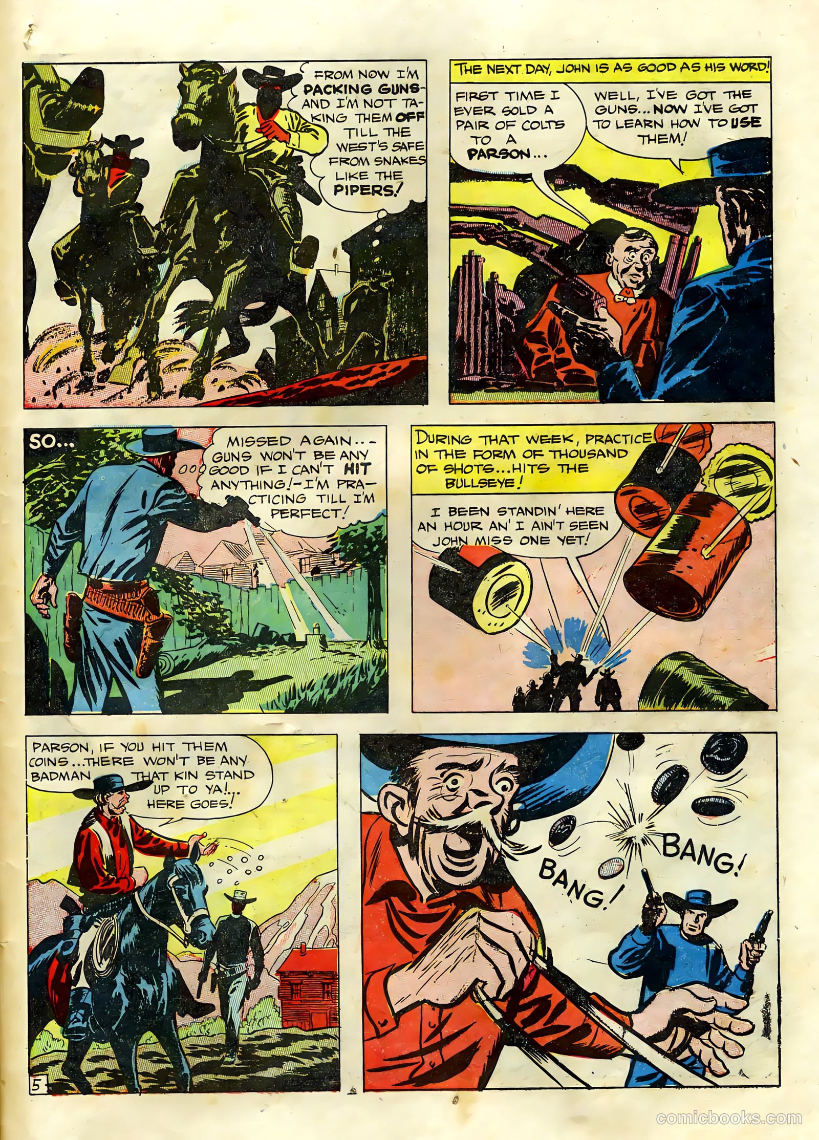 Cow Puncher Comics #1 (1947) — page 47 of 52