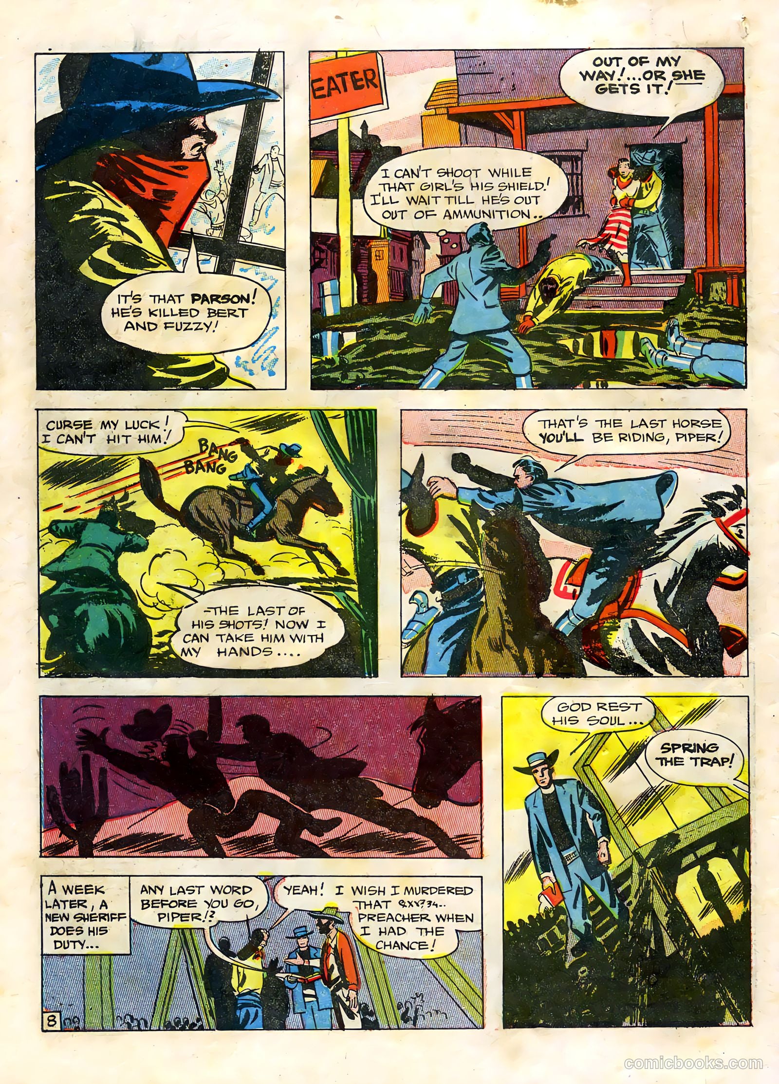 Cow Puncher Comics #1 (1947) — page 50 of 52