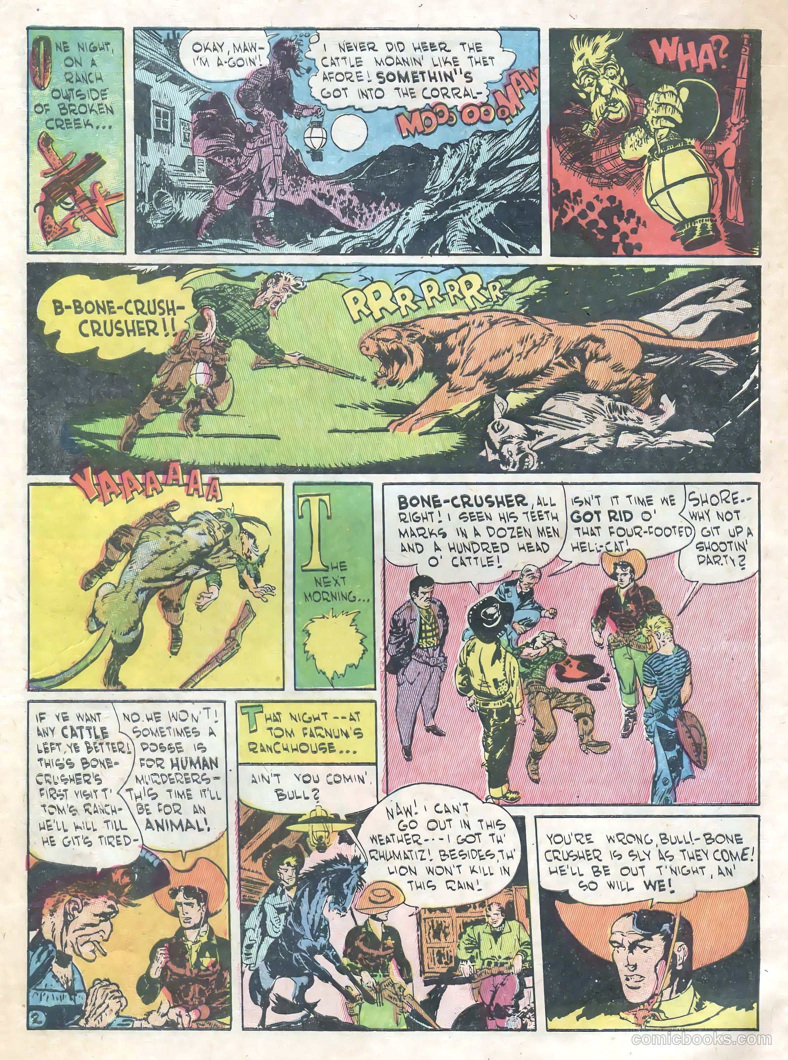 Cow Puncher Comics #2 (1947) — page 4 of 36