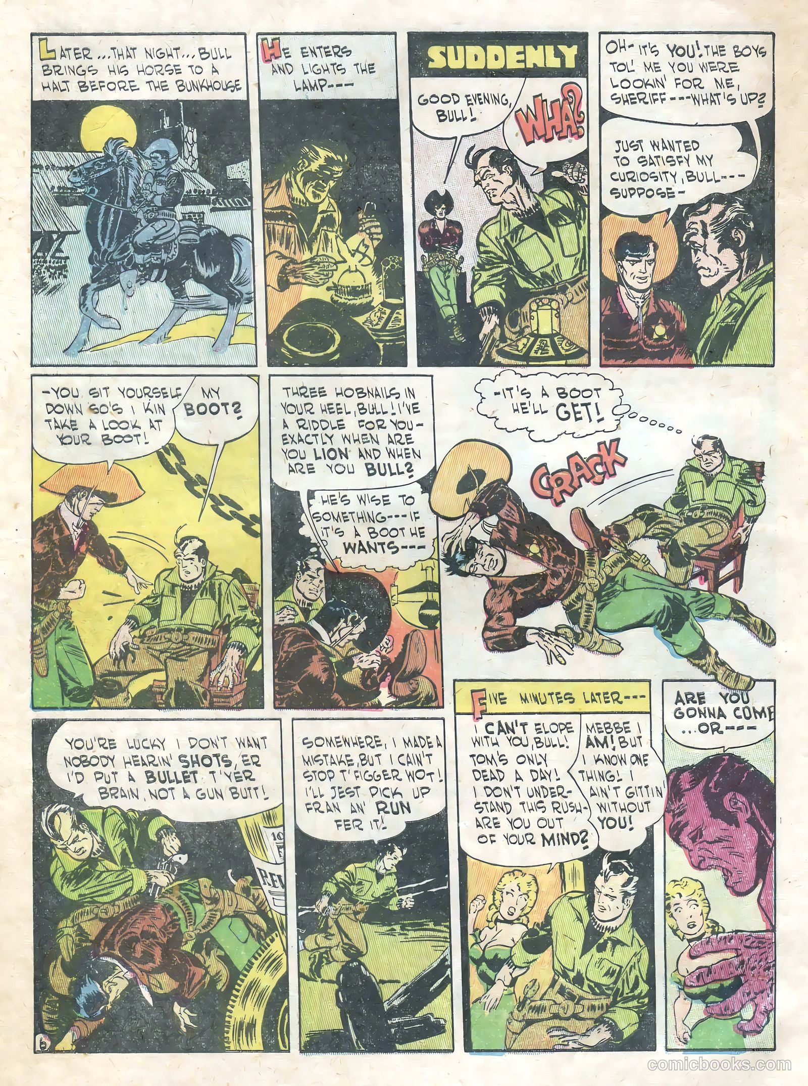 Cow Puncher Comics #2 (1947) — page 8 of 36