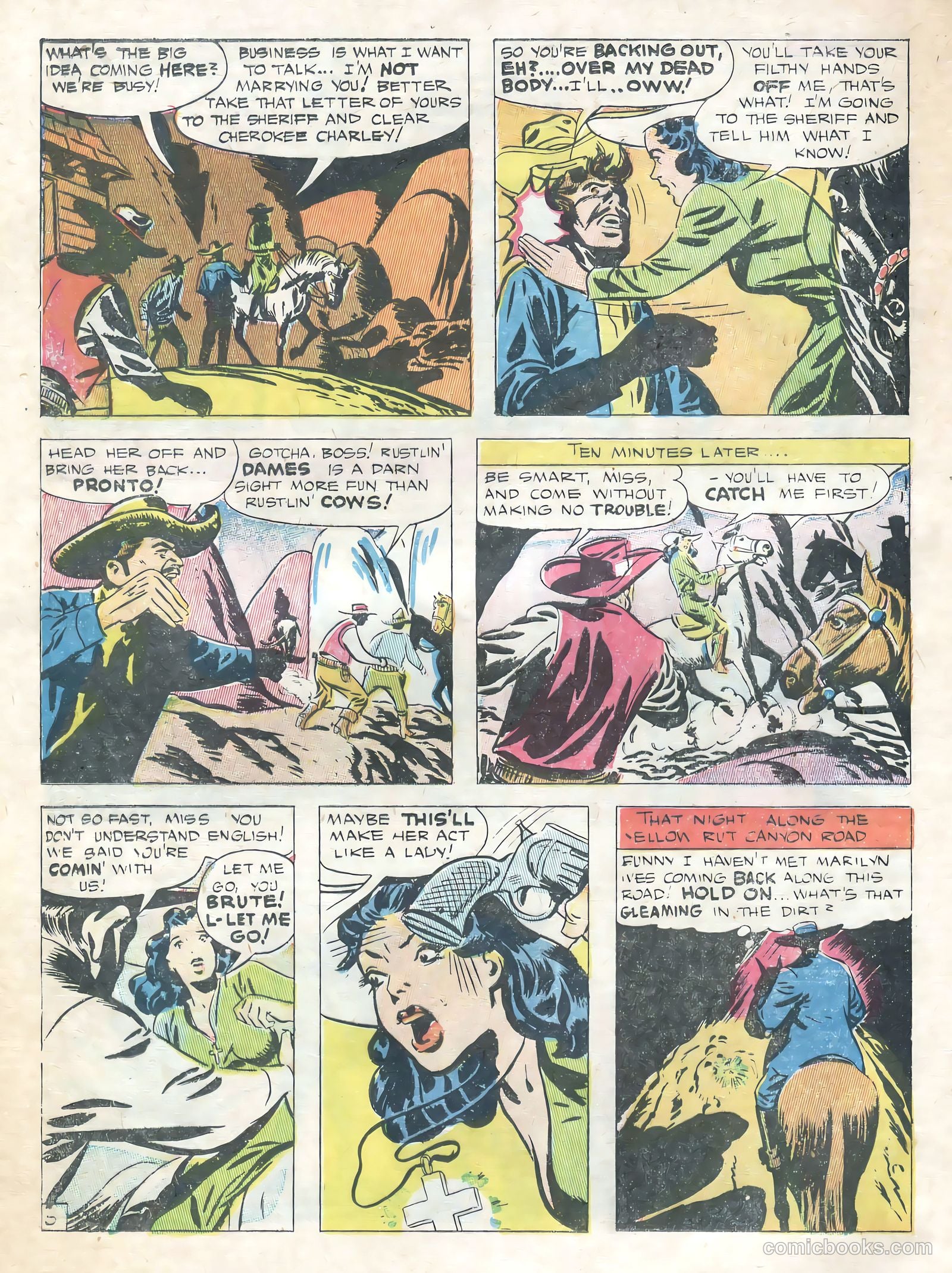 Cow Puncher Comics #2 (1947) — page 16 of 36