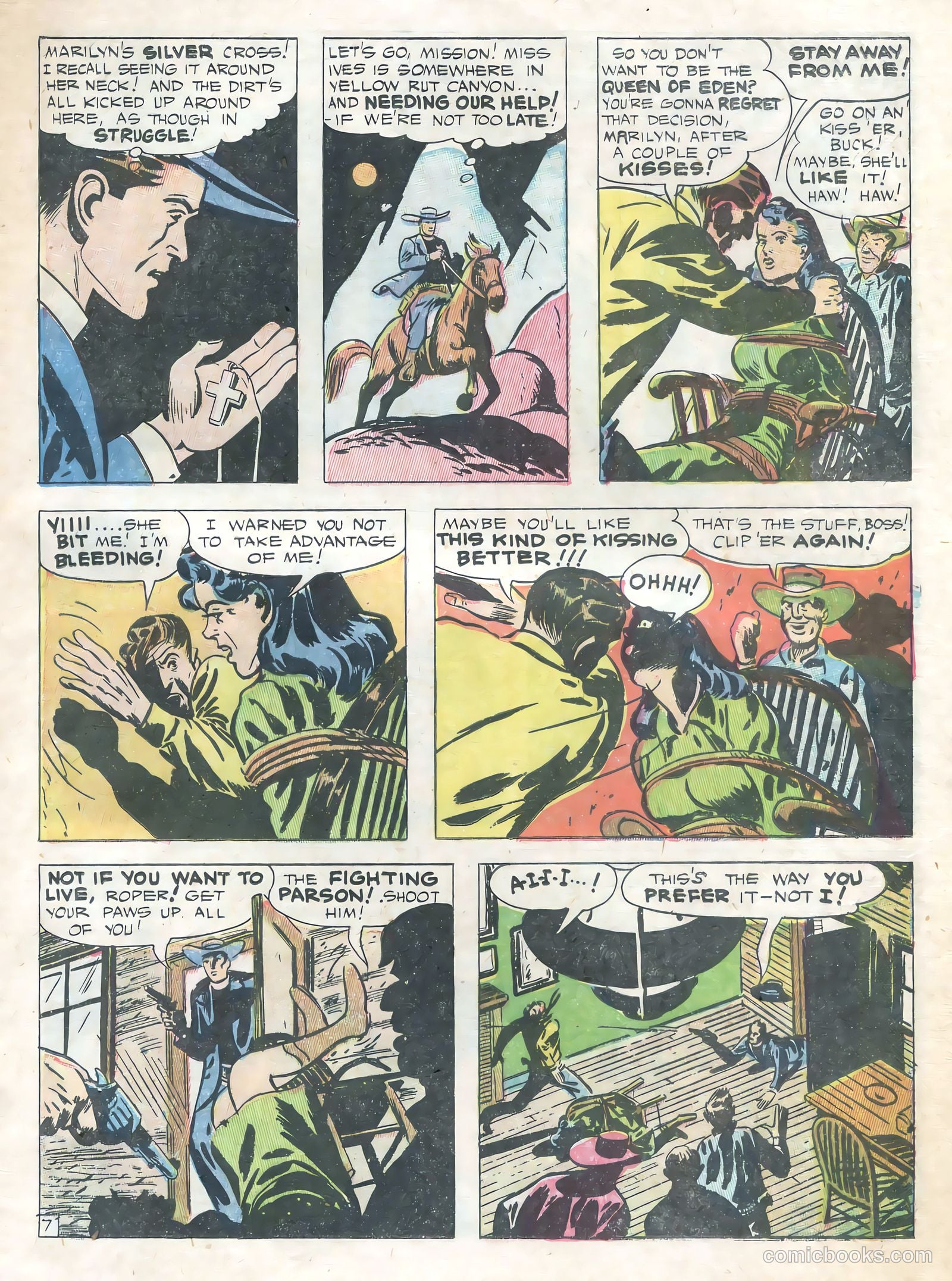 Cow Puncher Comics #2 (1947) — page 17 of 36