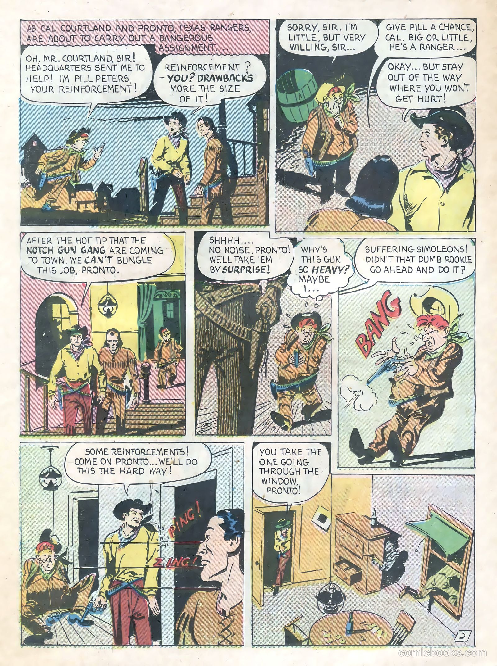 Cow Puncher Comics #2 (1947) — page 22 of 36