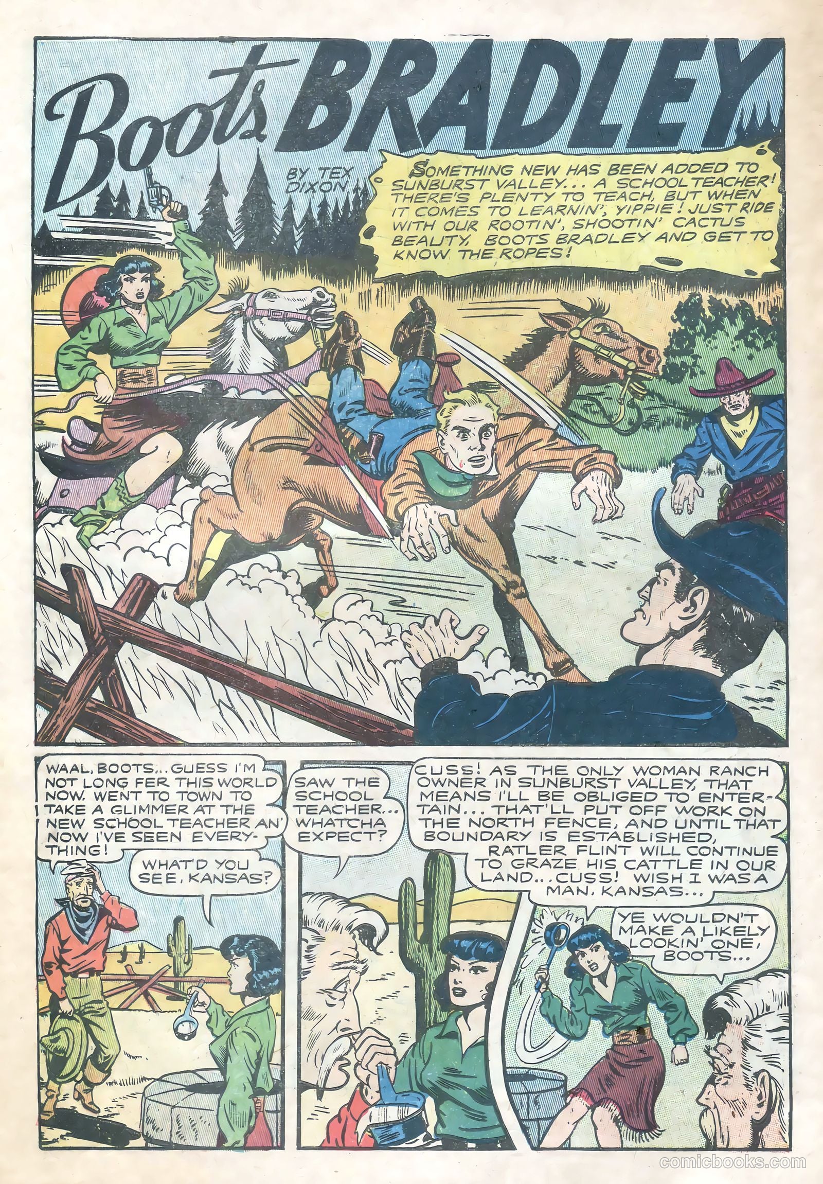 Cow Puncher Comics #2 (1947) — page 30 of 36