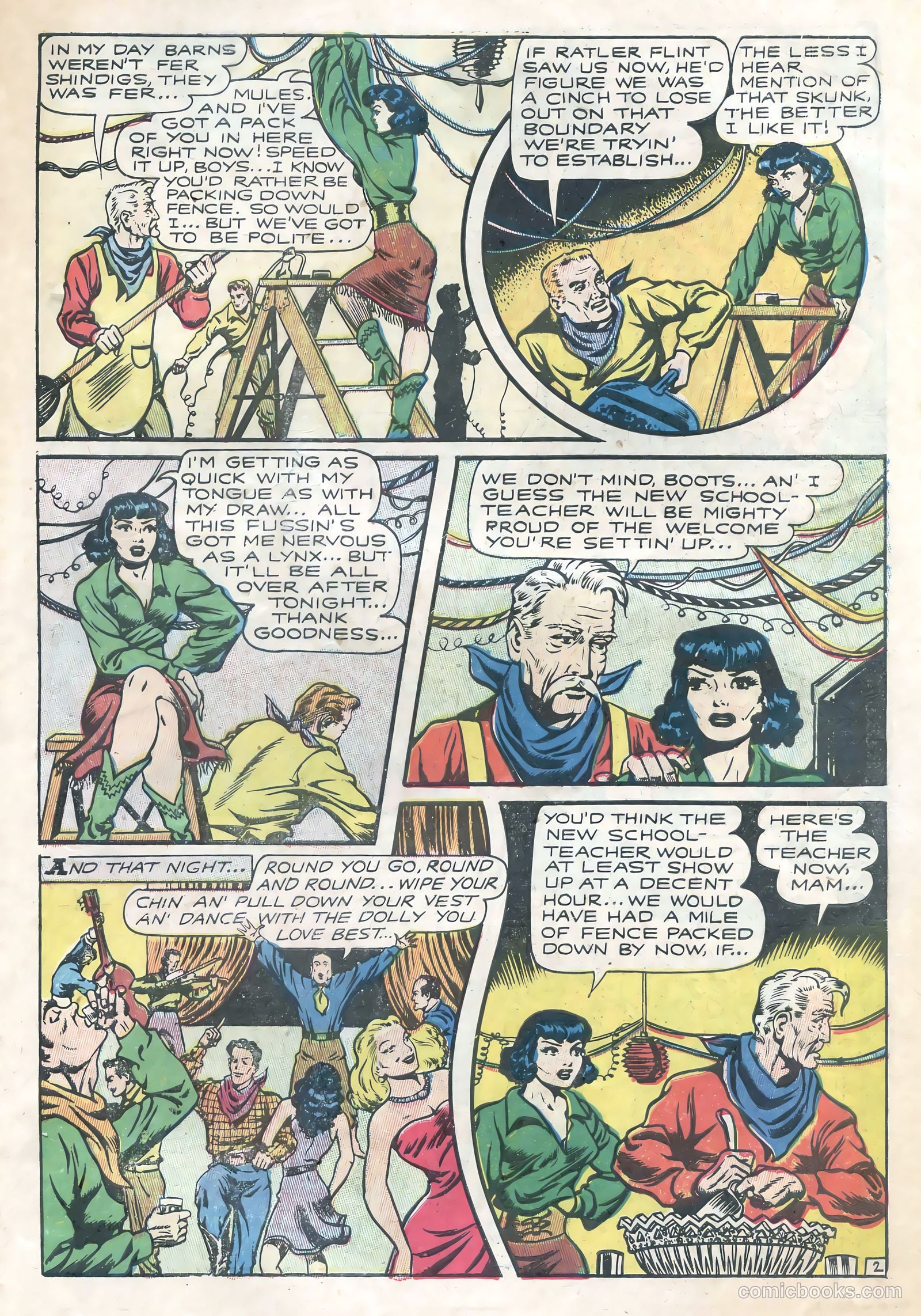 Cow Puncher Comics #2 (1947) — page 31 of 36