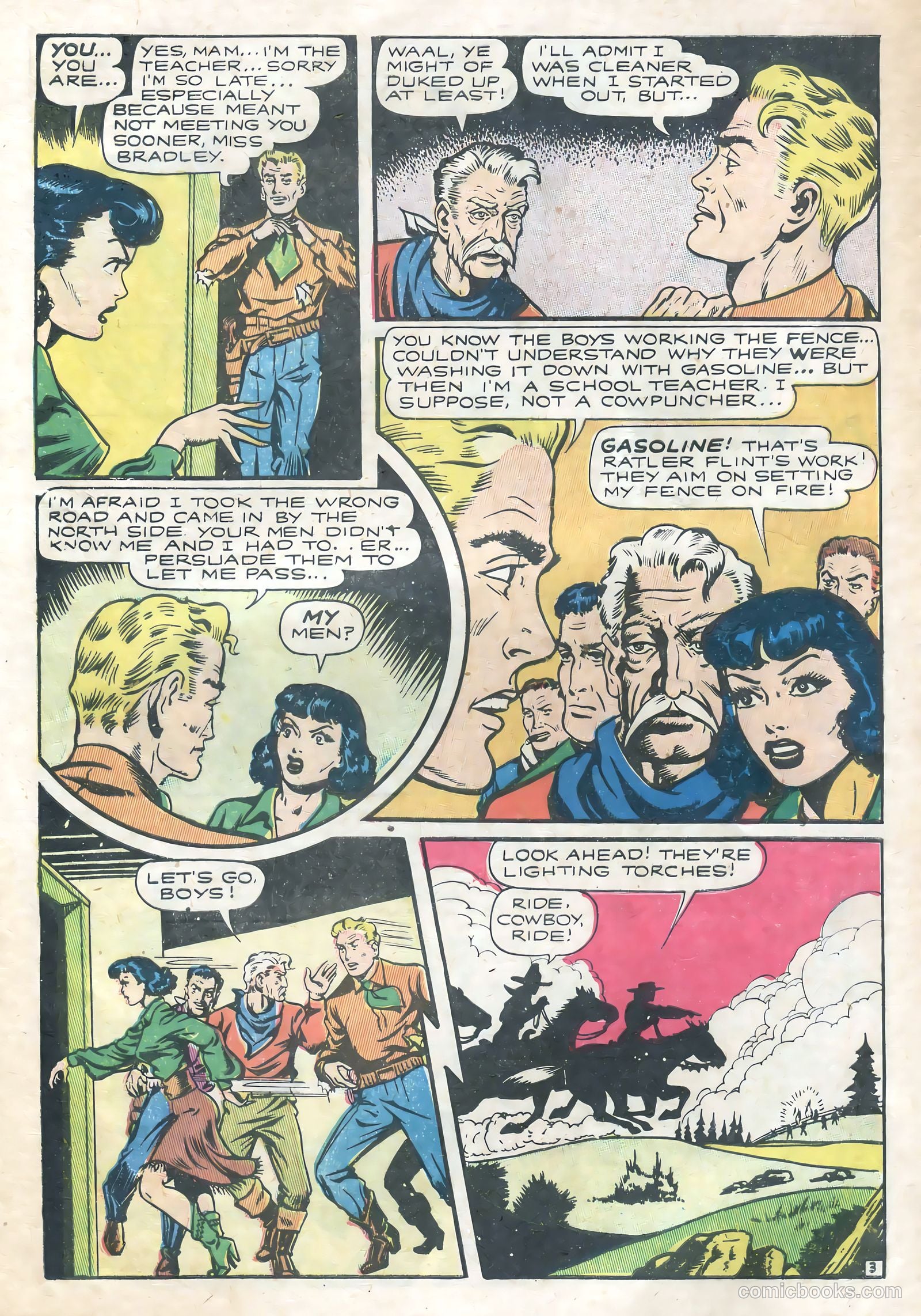 Cow Puncher Comics #2 (1947) — page 32 of 36