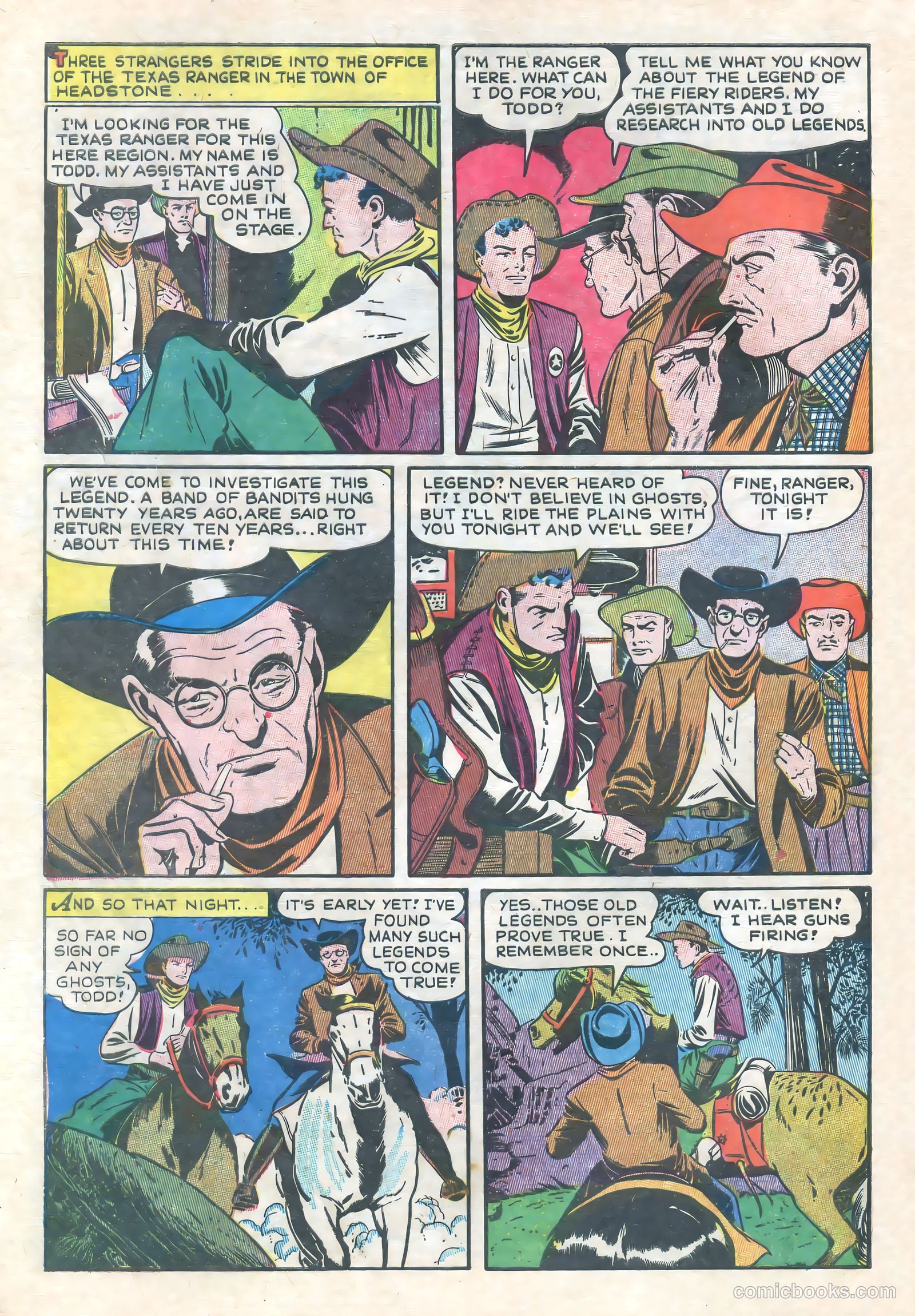 Cow Puncher Comics #3 (1947) — page 4 of 36