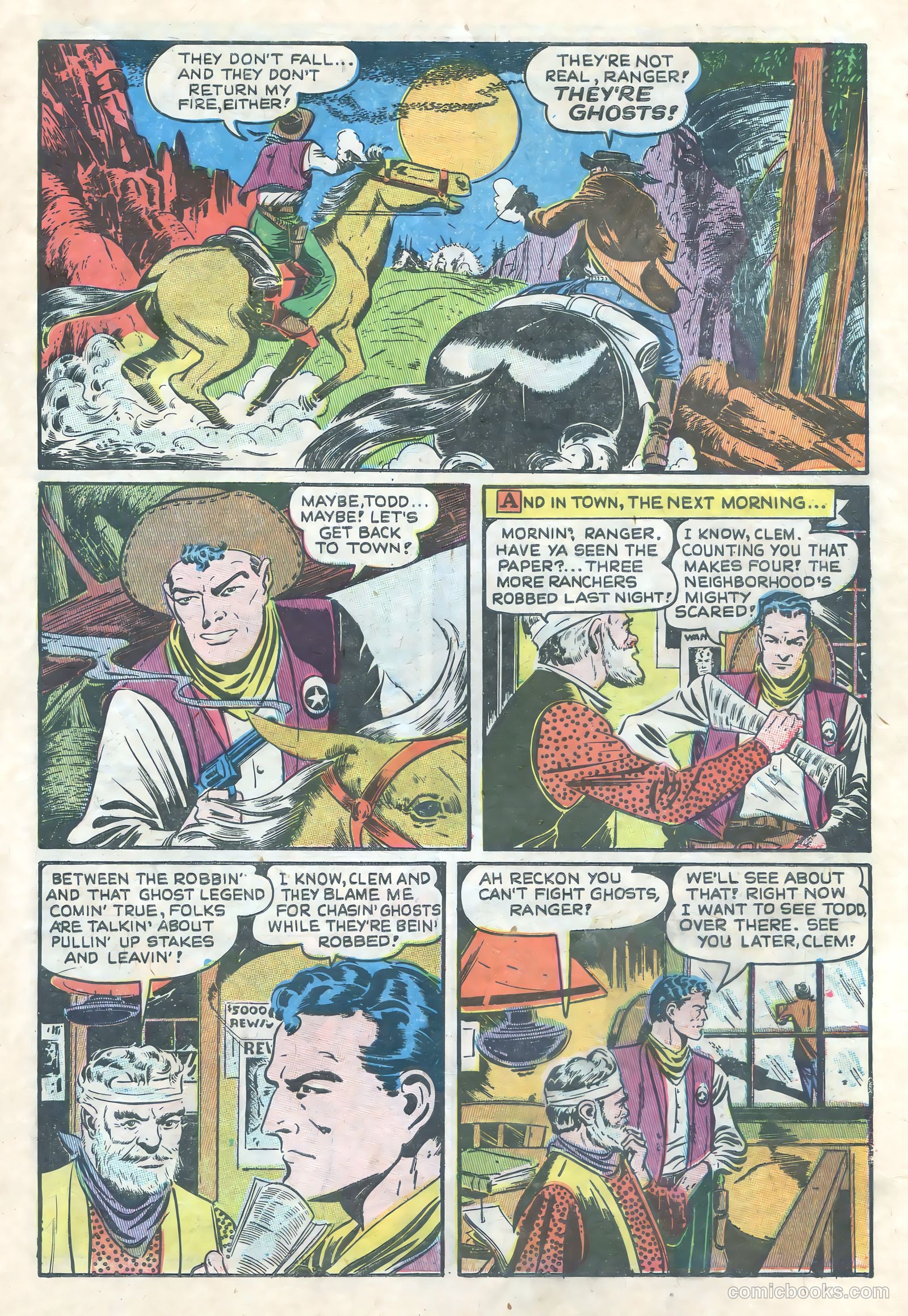 Cow Puncher Comics #3 (1947) — page 7 of 36