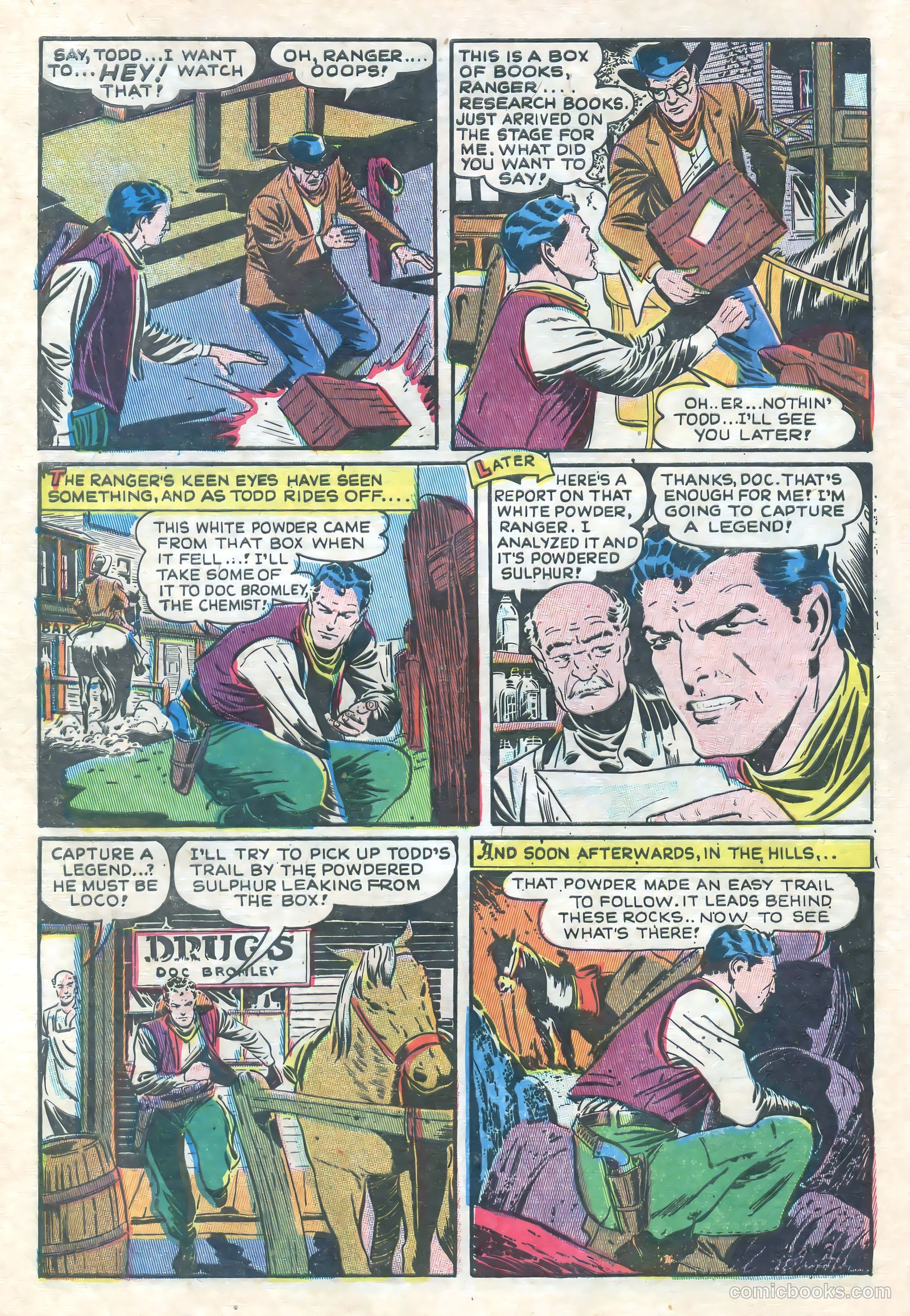 Cow Puncher Comics #3 (1947) — page 8 of 36