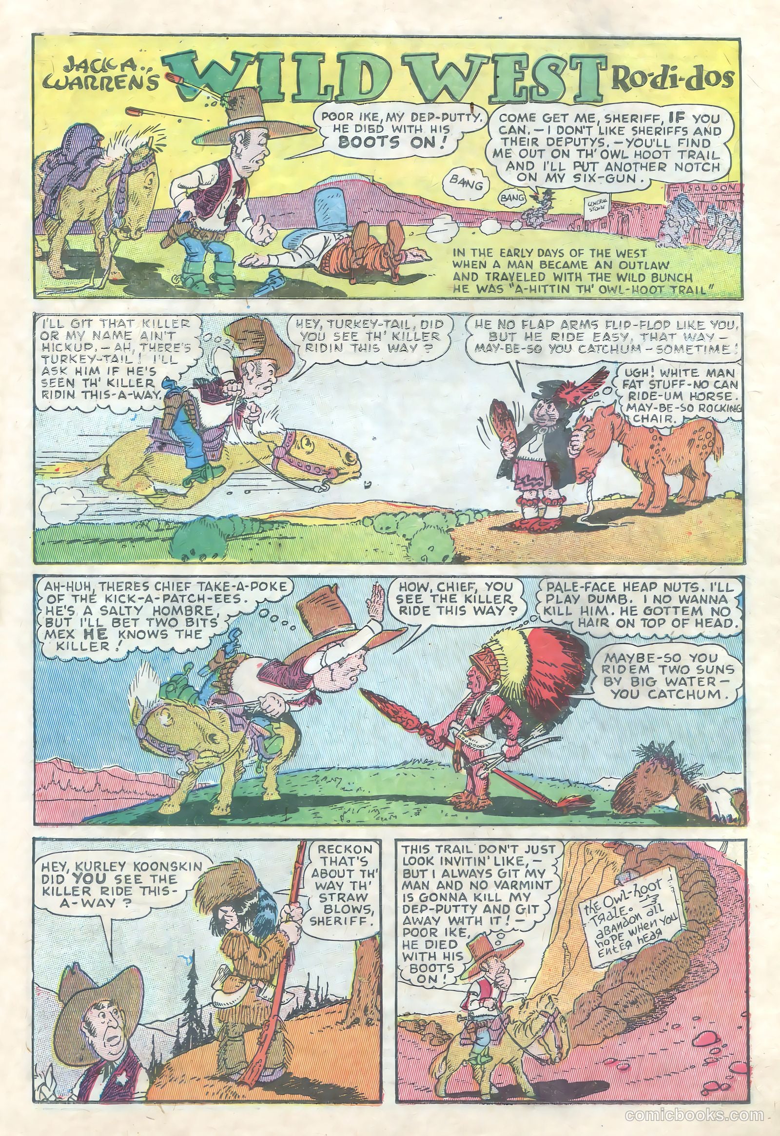 Cow Puncher Comics #3 (1947) — page 11 of 36