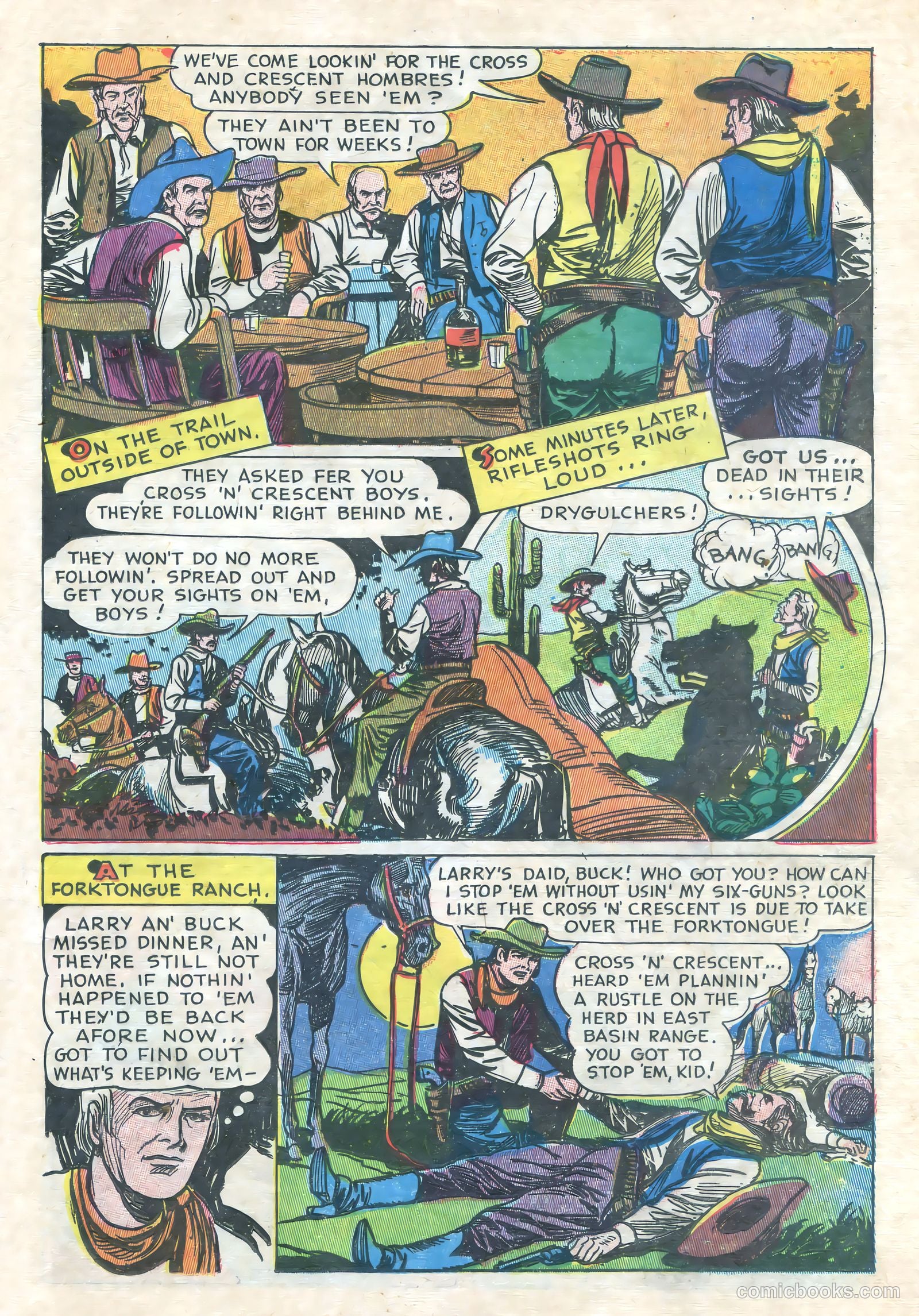 Cow Puncher Comics #3 (1947) — page 17 of 36