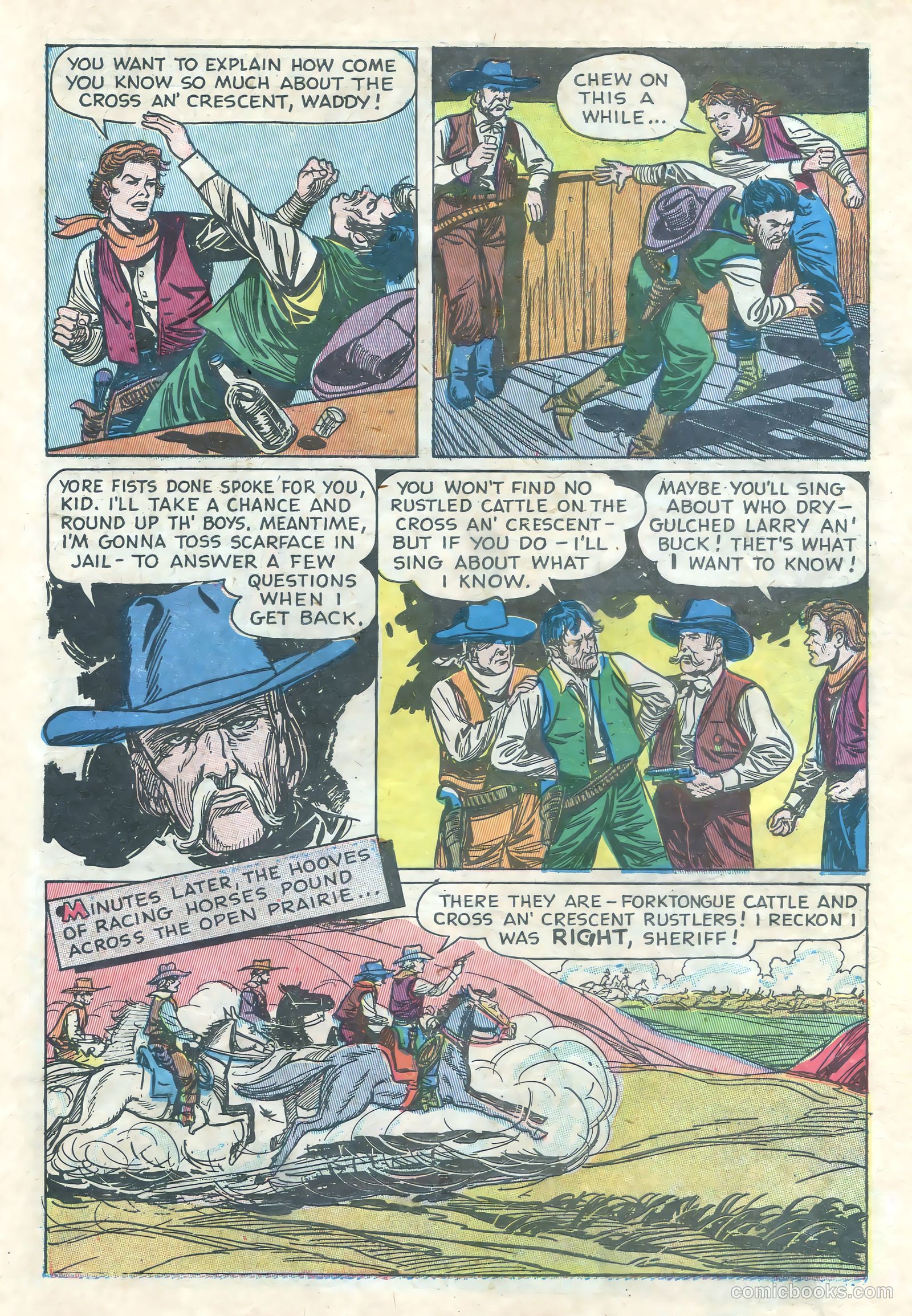 Cow Puncher Comics #3 (1947) — page 19 of 36