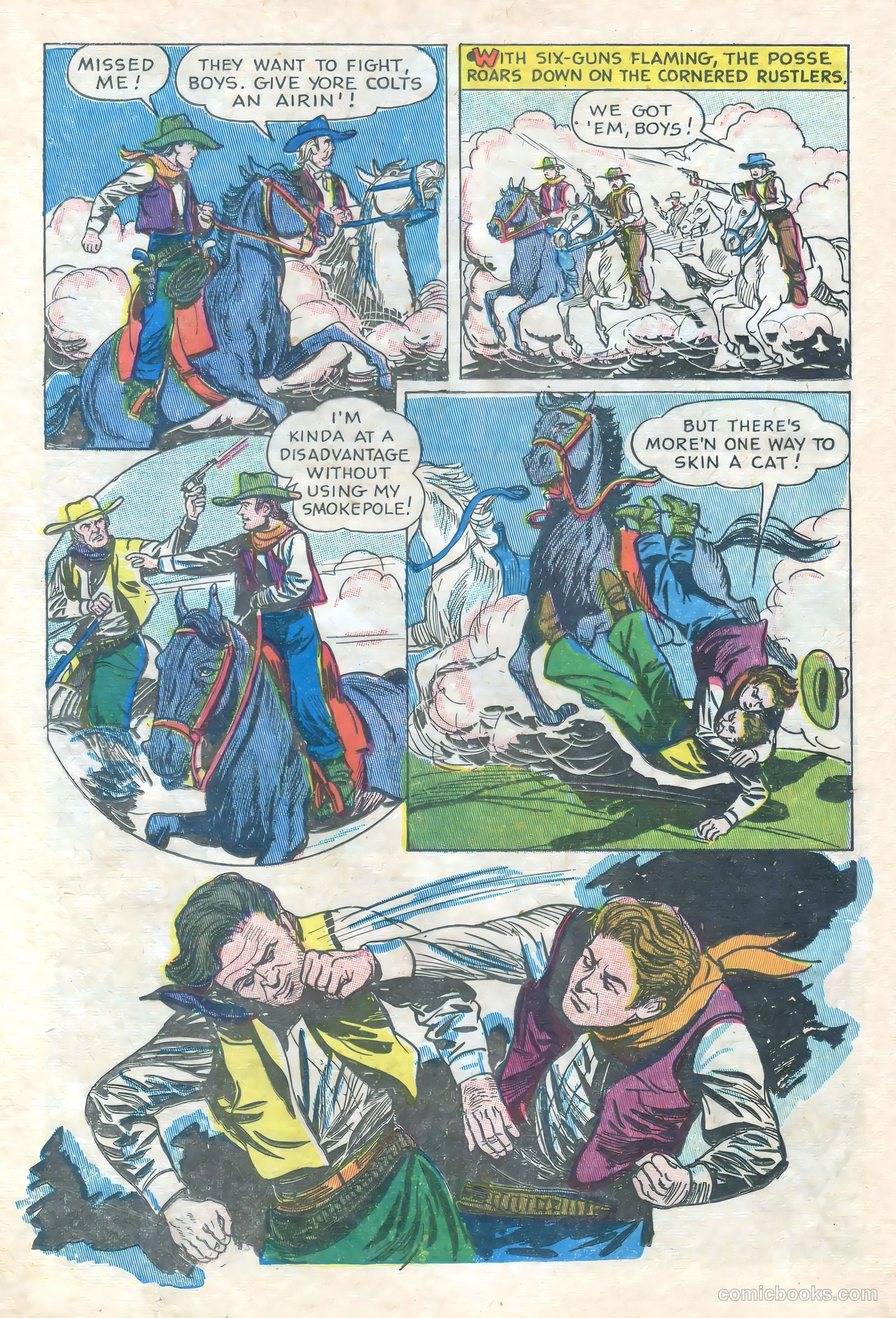 Cow Puncher Comics #3 (1947) — page 20 of 36