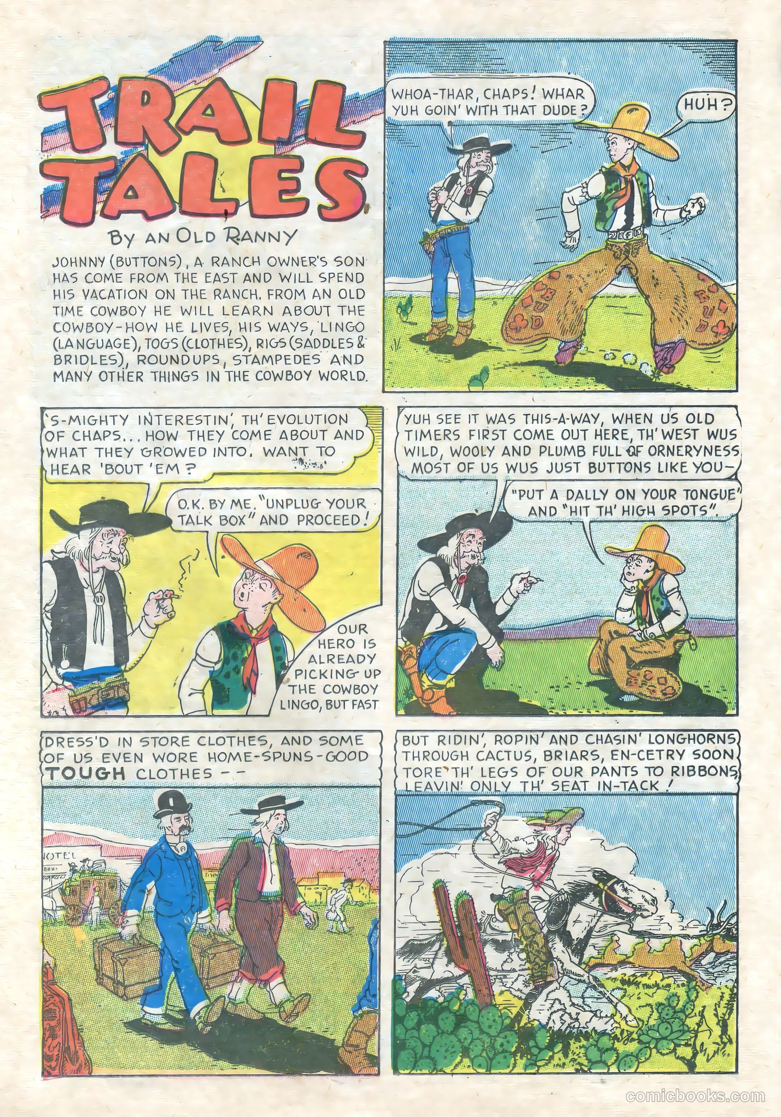 Cow Puncher Comics #3 (1947) — page 24 of 36