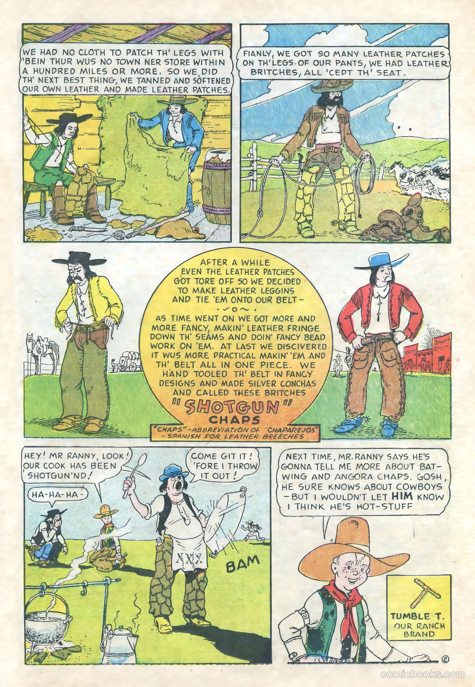 Cow Puncher Comics #3 (1947) — page 25 of 36