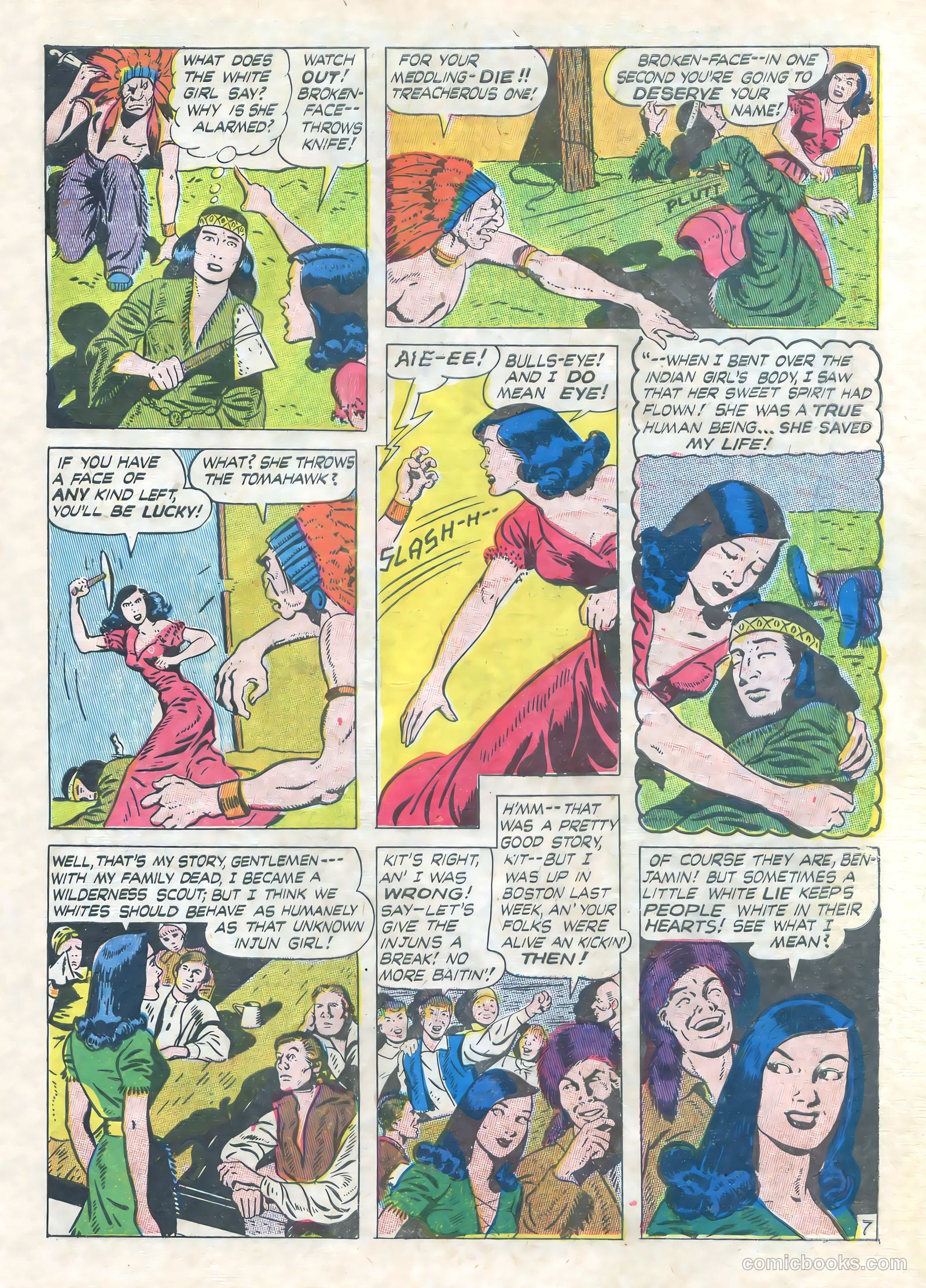 Cow Puncher Comics #3 (1947) — page 33 of 36