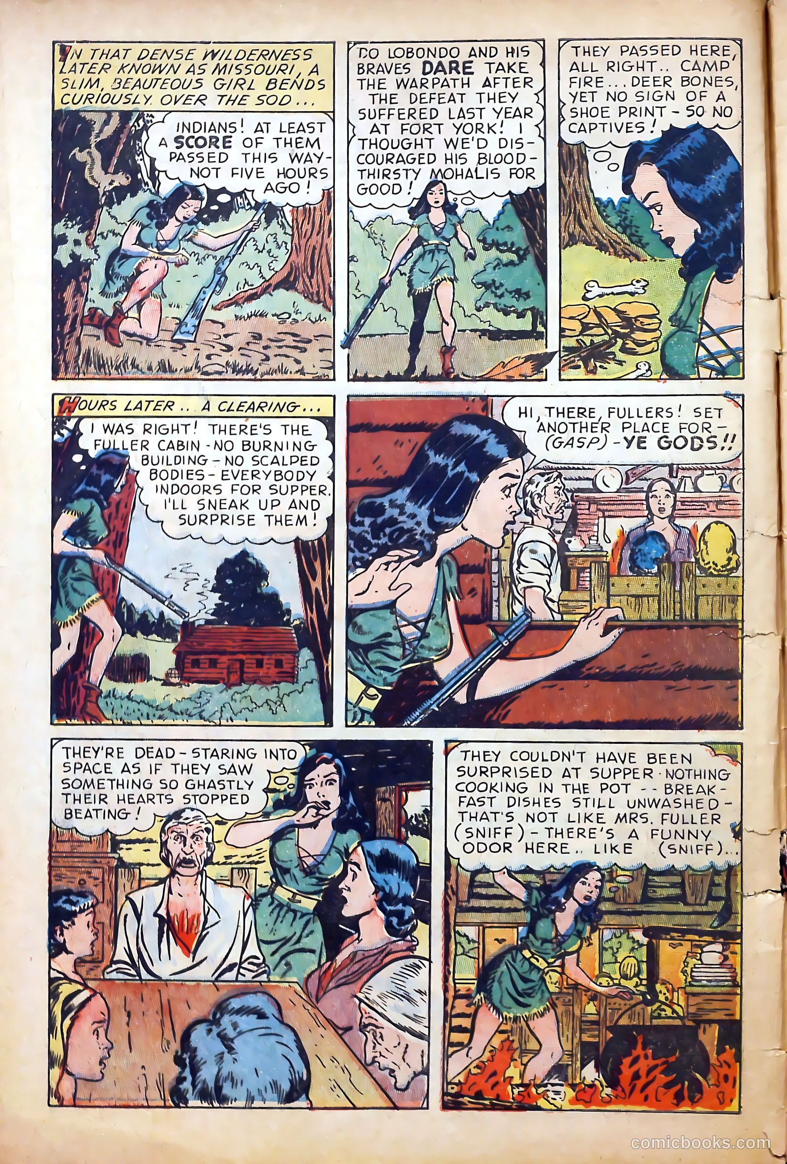 Cow Puncher Comics #4 (1948) — page 4 of 36
