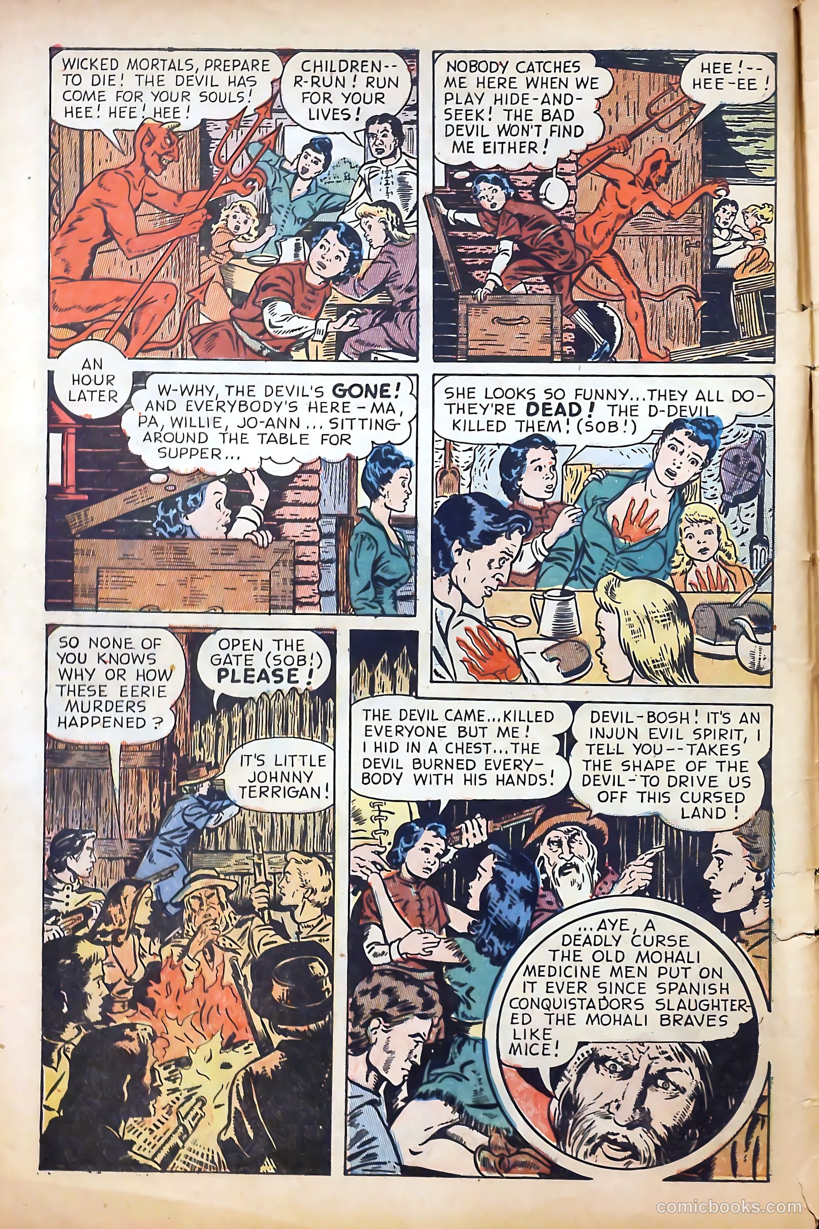 Cow Puncher Comics #4 (1948) — page 6 of 36