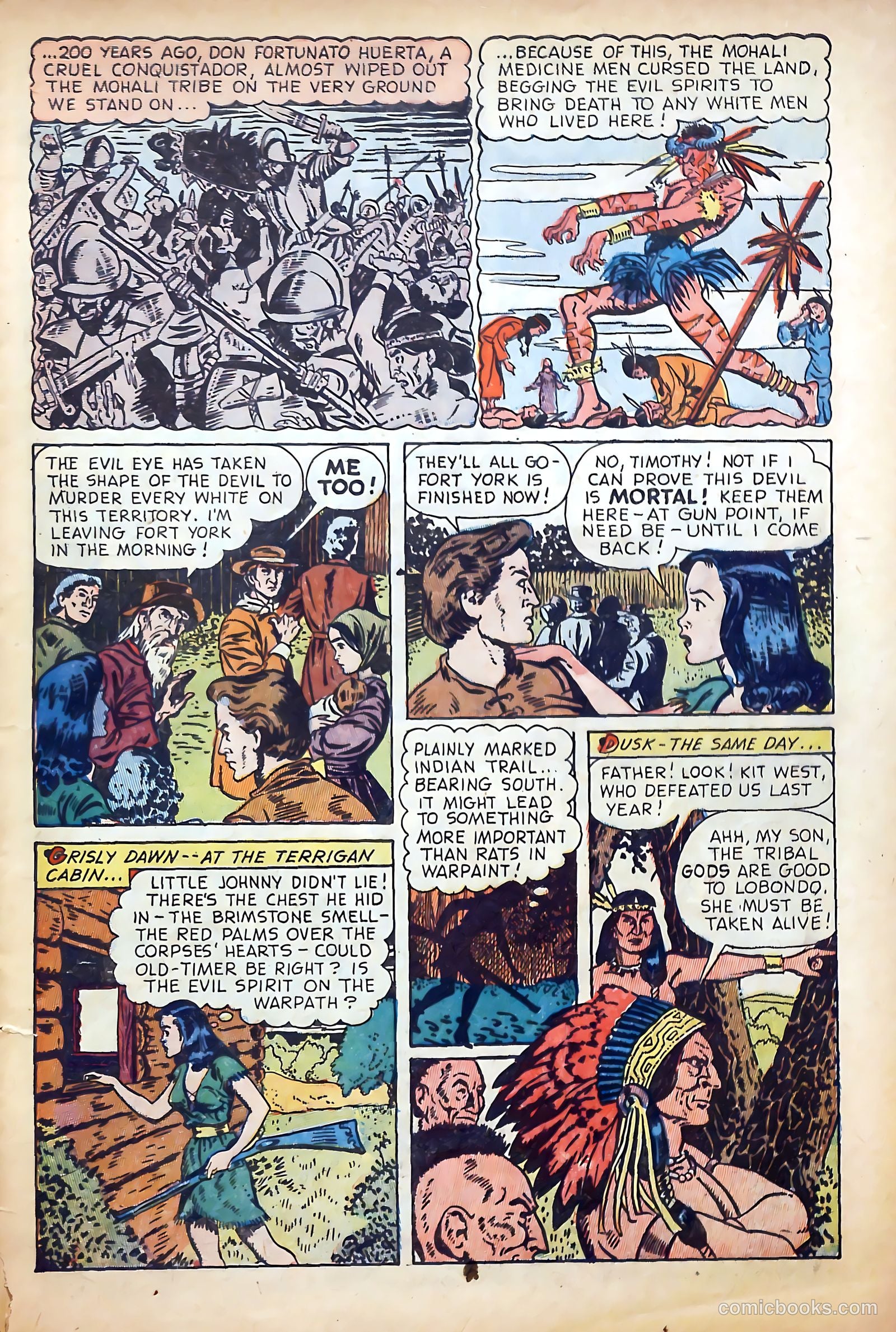 Cow Puncher Comics #4 (1948) — page 7 of 36