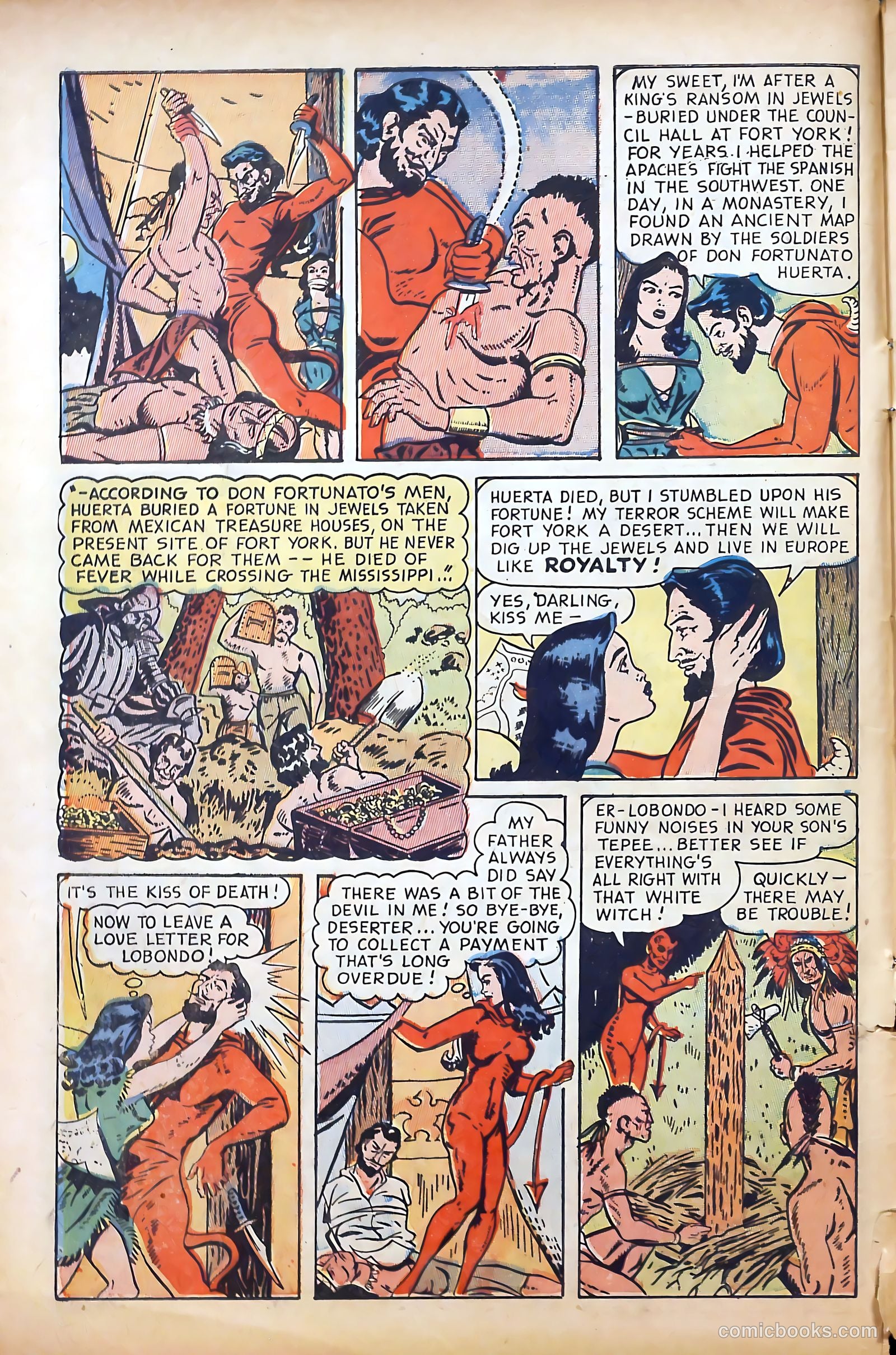 Cow Puncher Comics #4 (1948) — page 10 of 36
