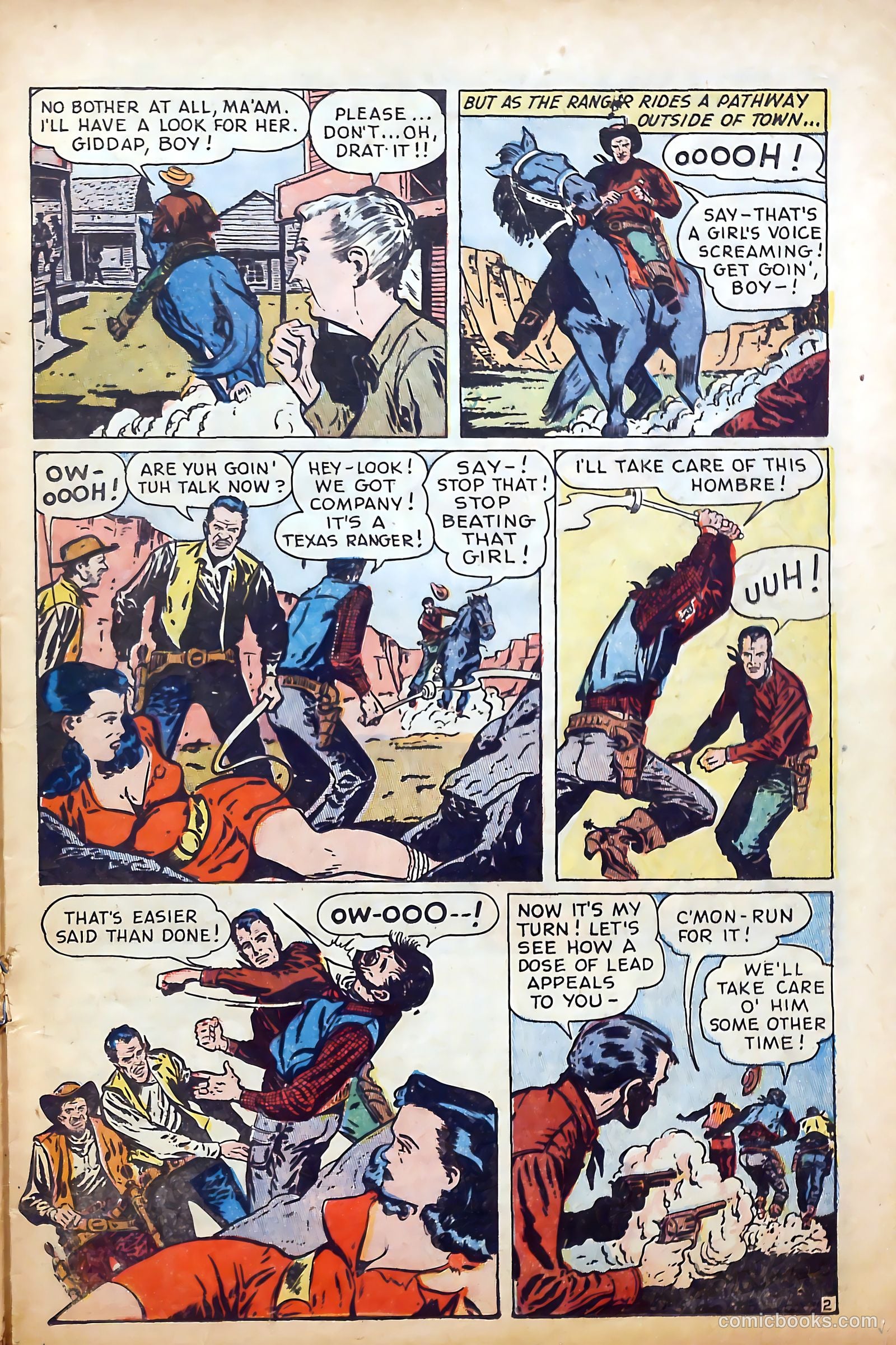 Cow Puncher Comics #4 (1948) — page 13 of 36