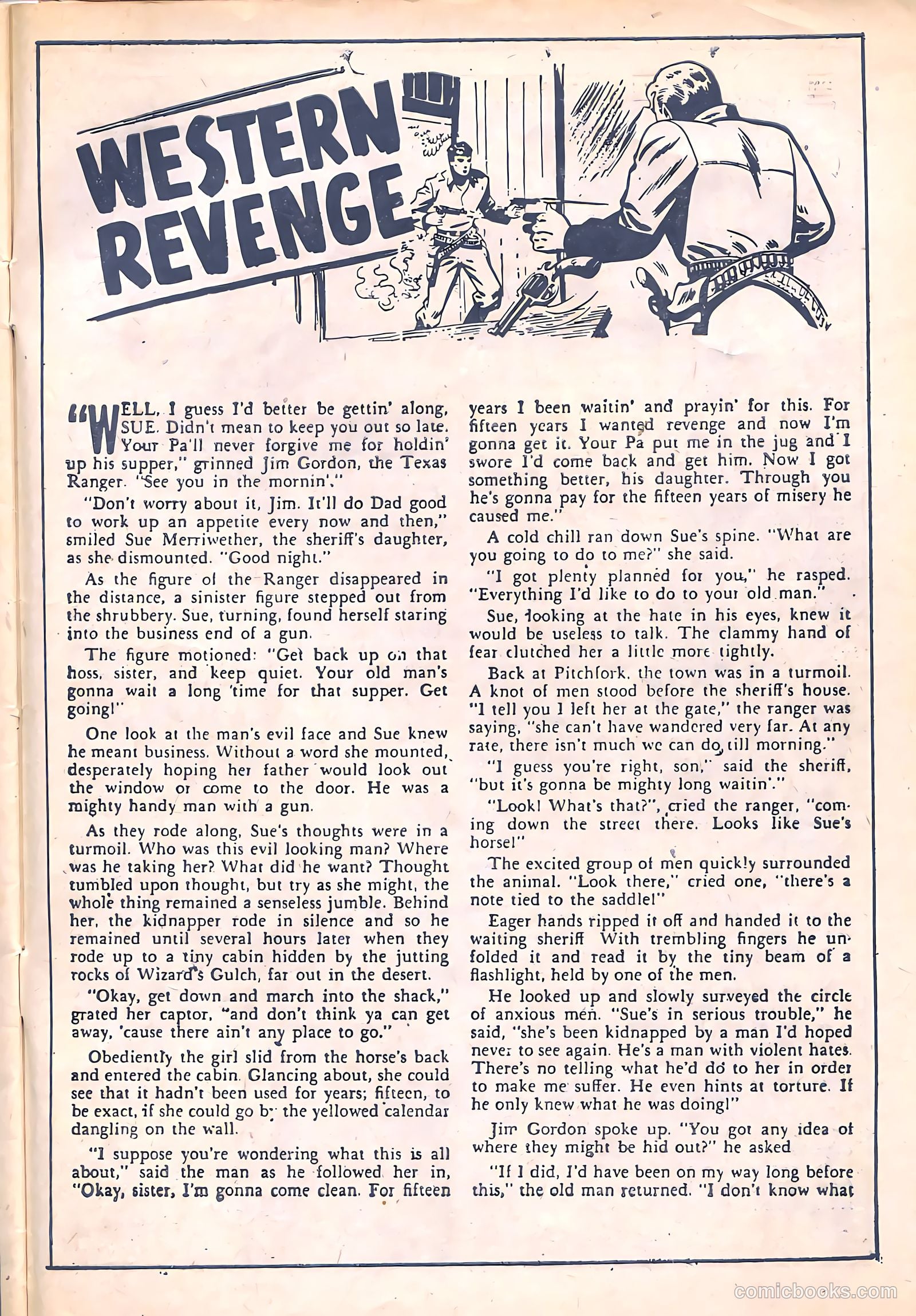 Cow Puncher Comics #4 (1948) — page 20 of 36