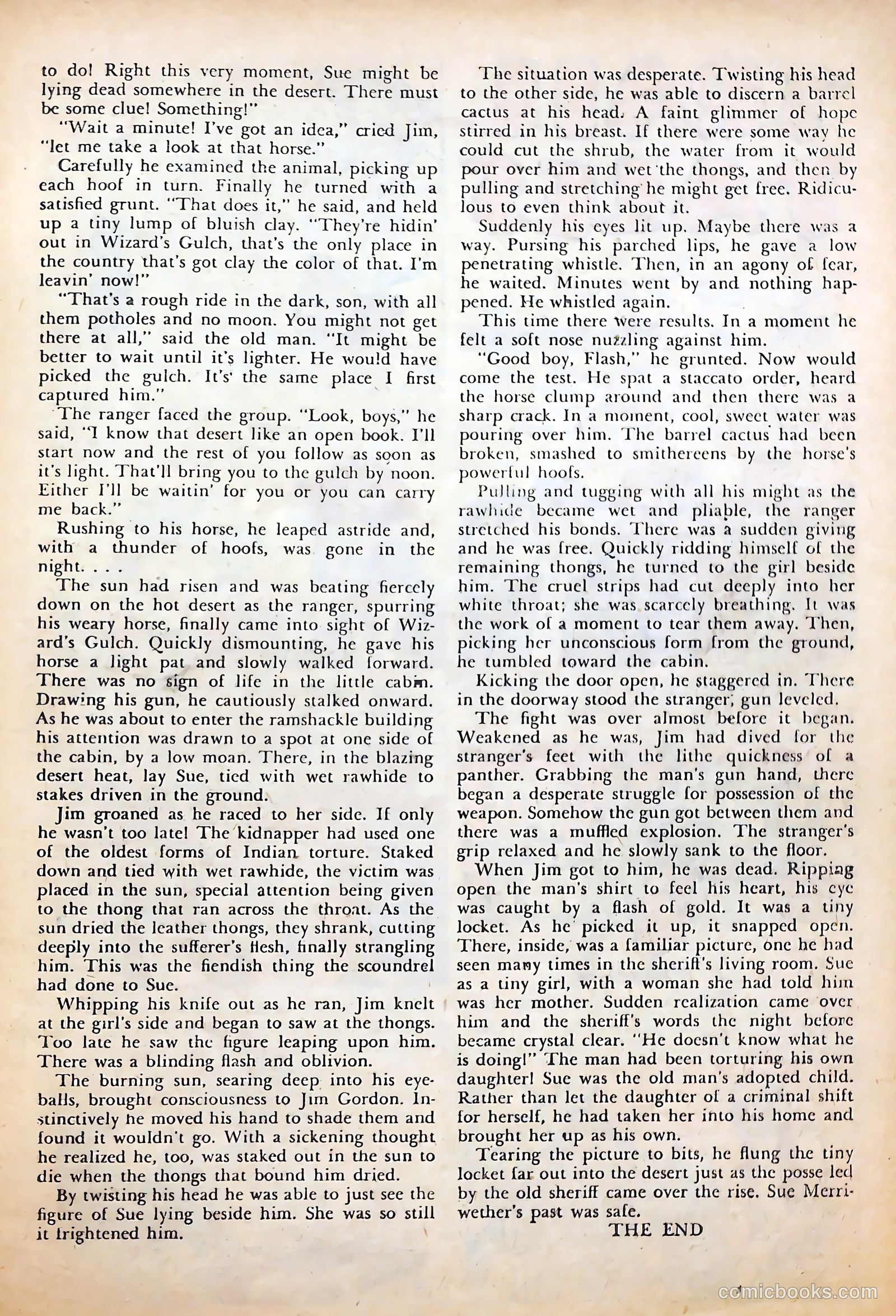 Cow Puncher Comics #4 (1948) — page 21 of 36