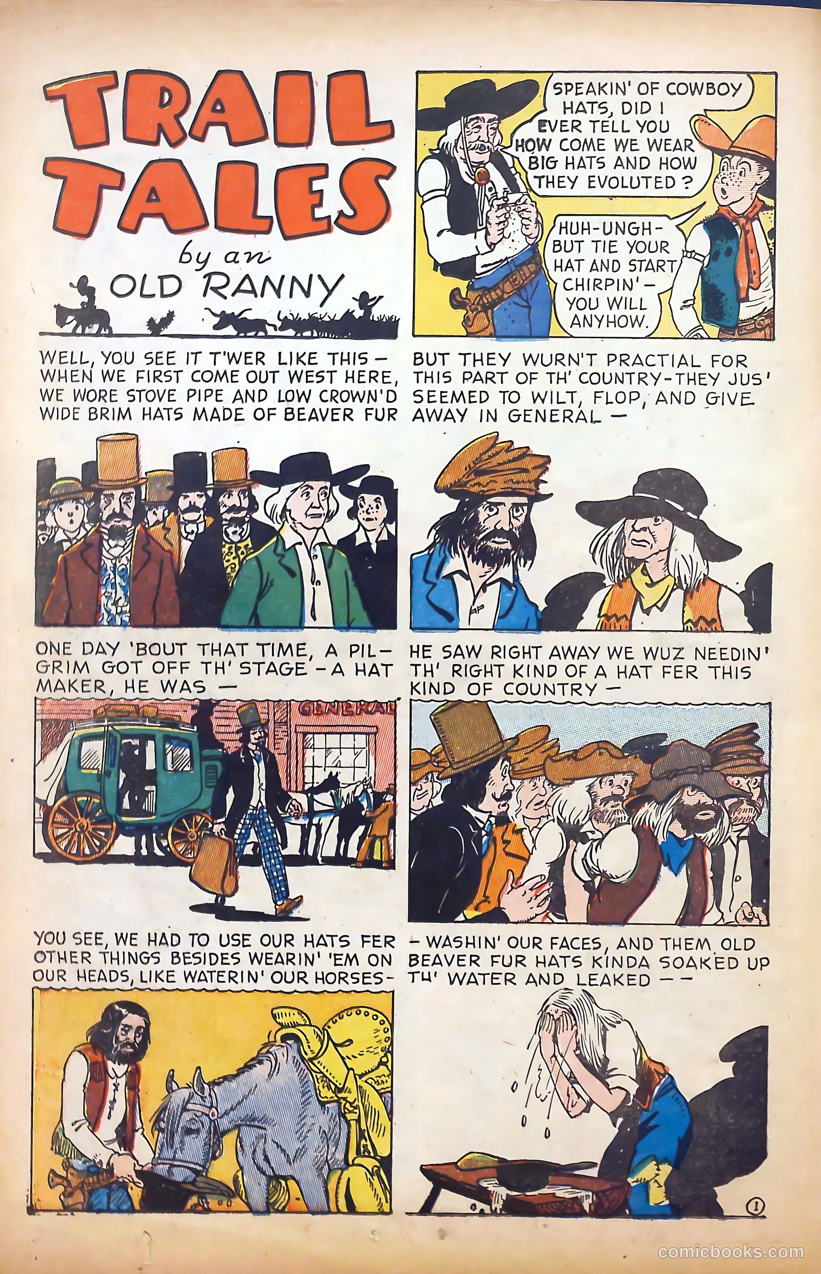 Cow Puncher Comics #4 (1948) — page 22 of 36