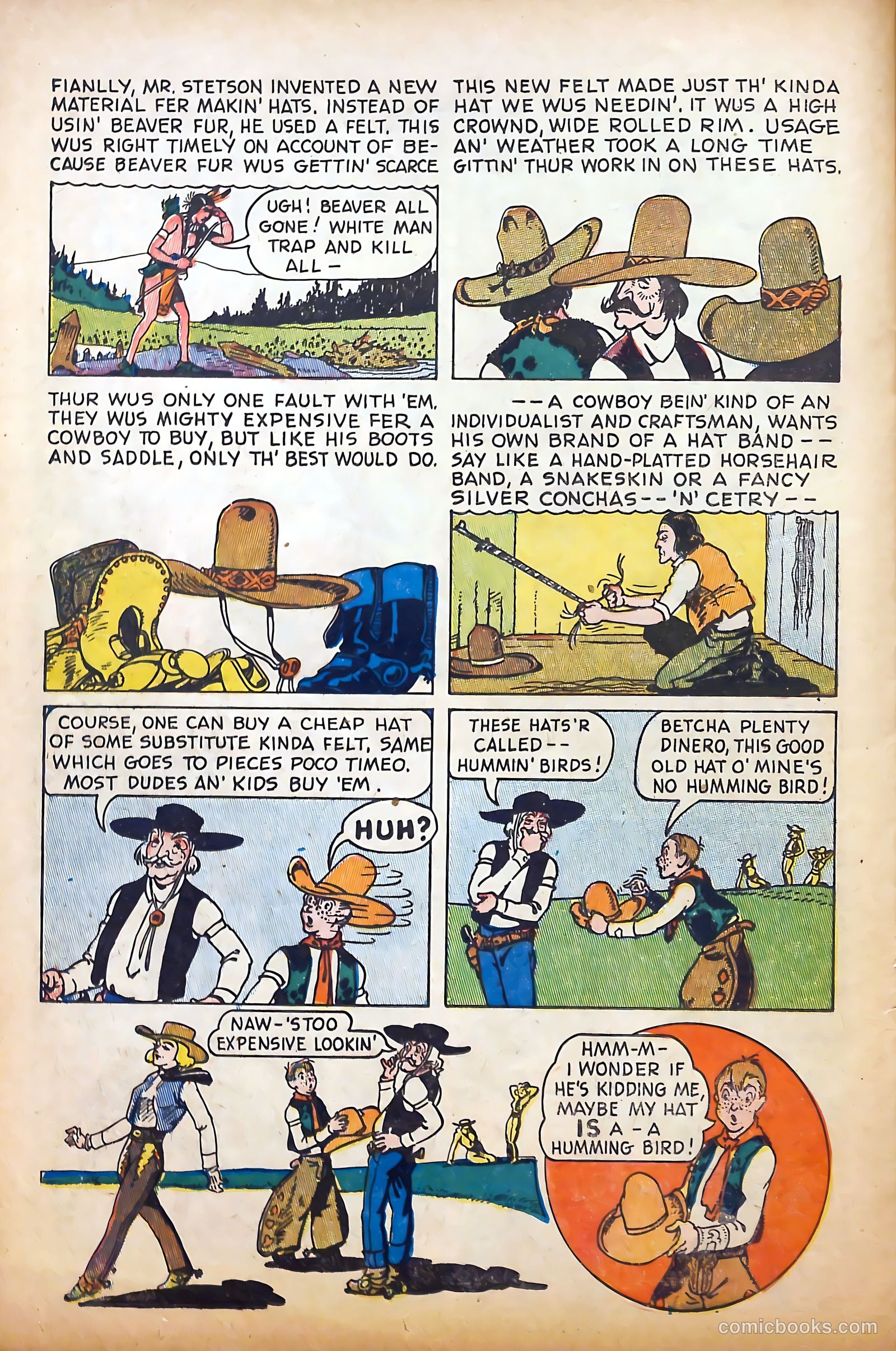 Cow Puncher Comics #4 (1948) — page 24 of 36