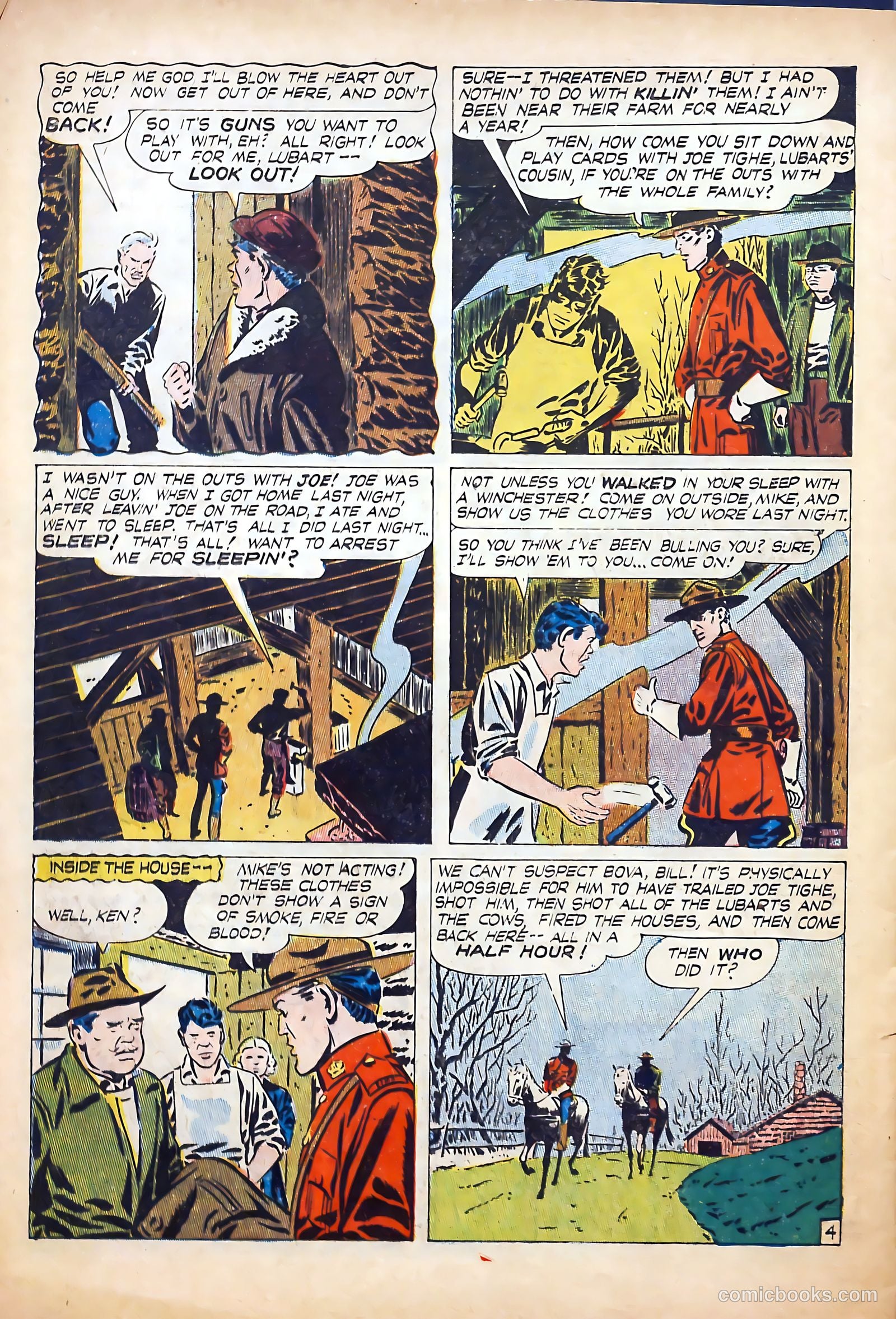 Cow Puncher Comics #4 (1948) — page 28 of 36