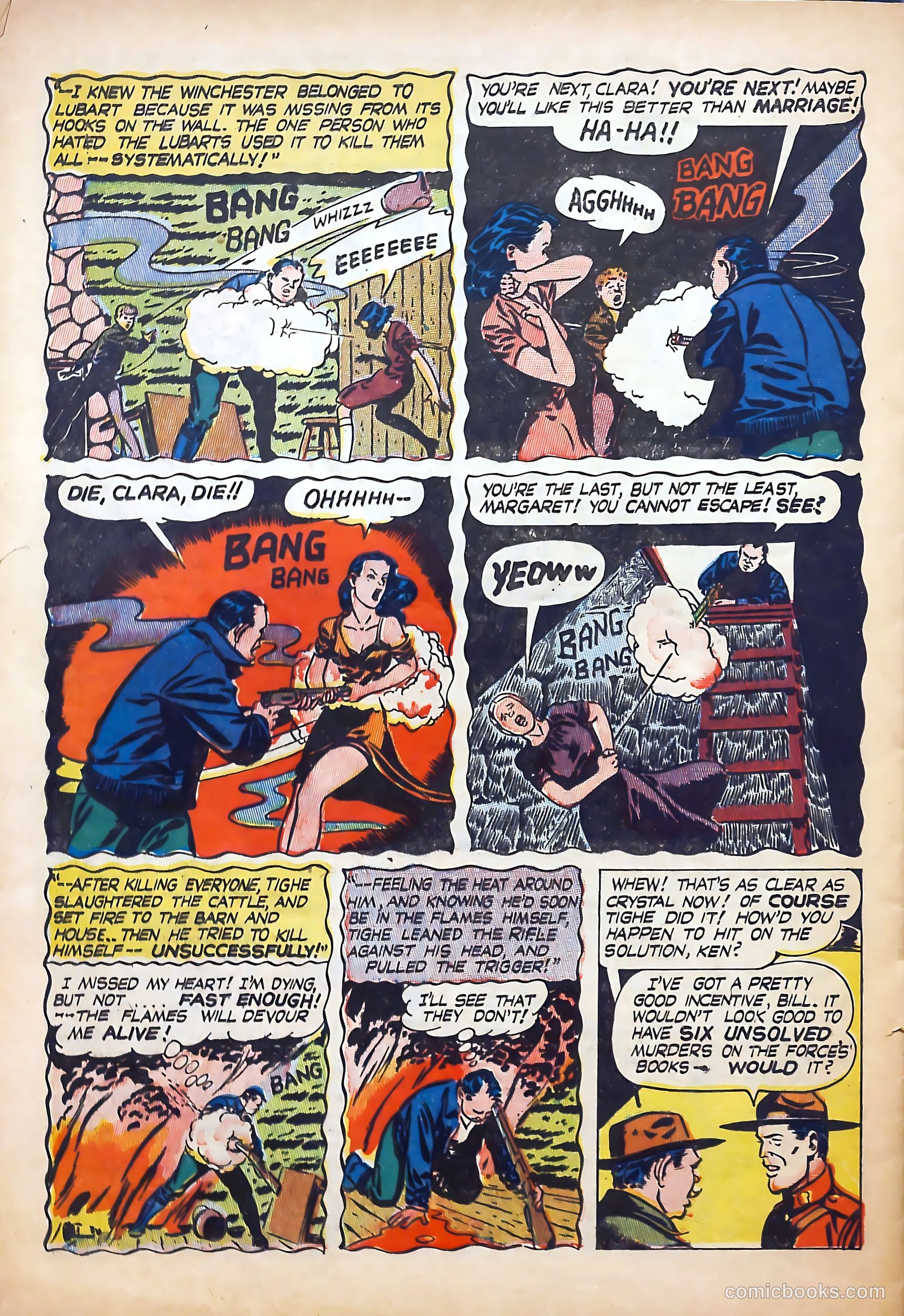 Cow Puncher Comics #4 (1948) — page 32 of 36