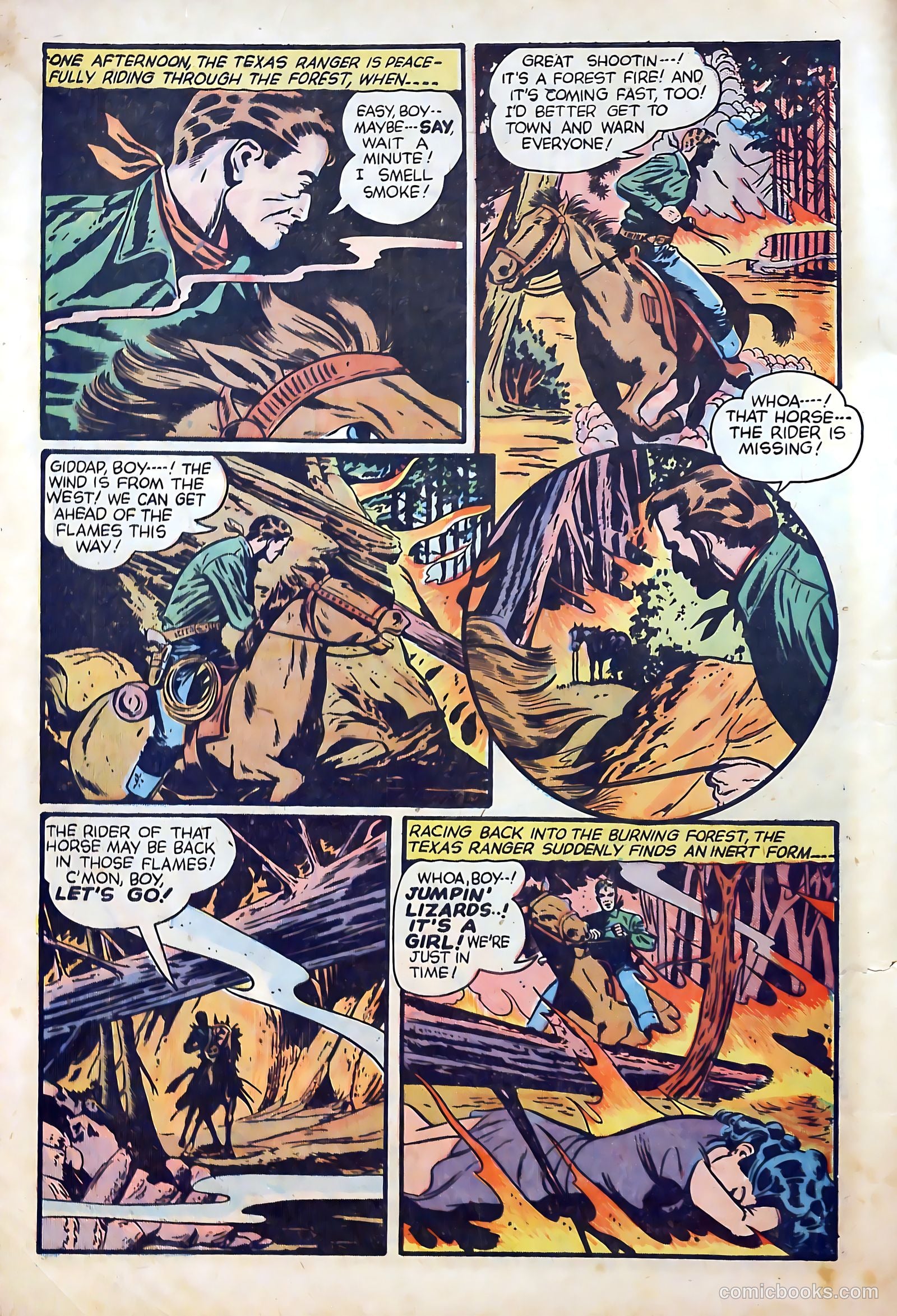 Cow Puncher Comics #5 (1948) — page 4 of 36