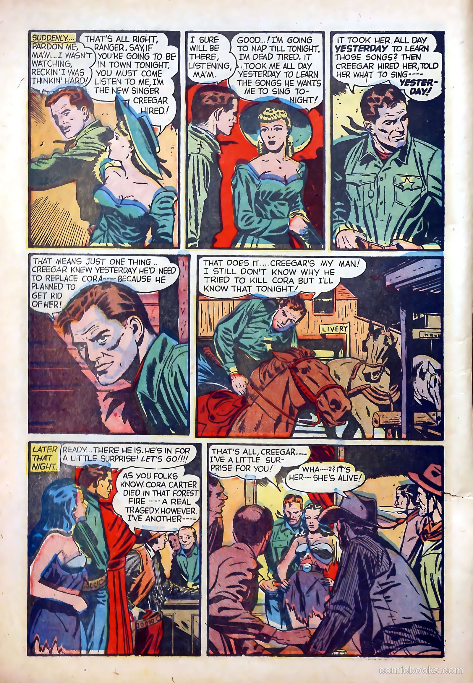 Cow Puncher Comics #5 (1948) — page 8 of 36
