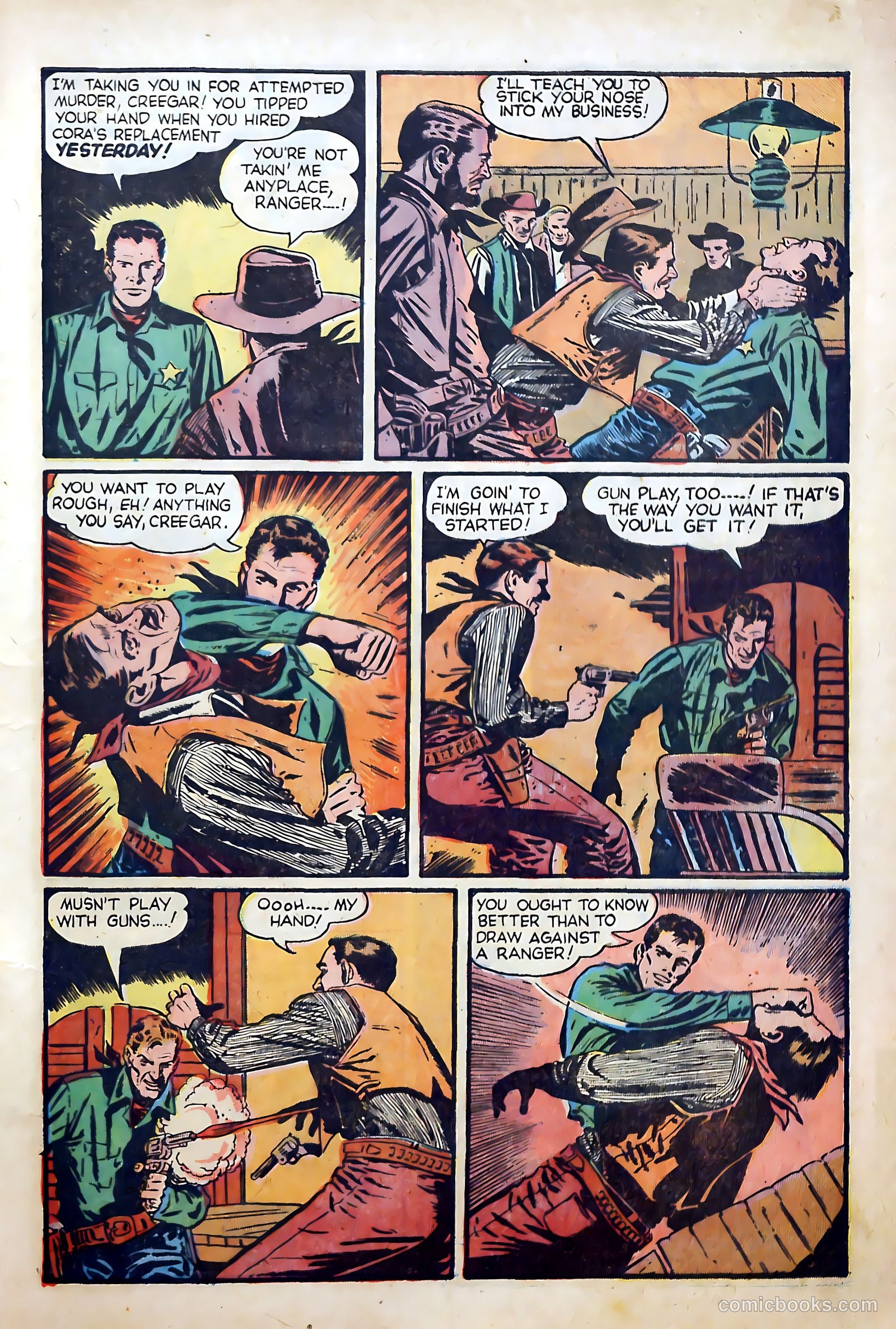 Cow Puncher Comics #5 (1948) — page 9 of 36