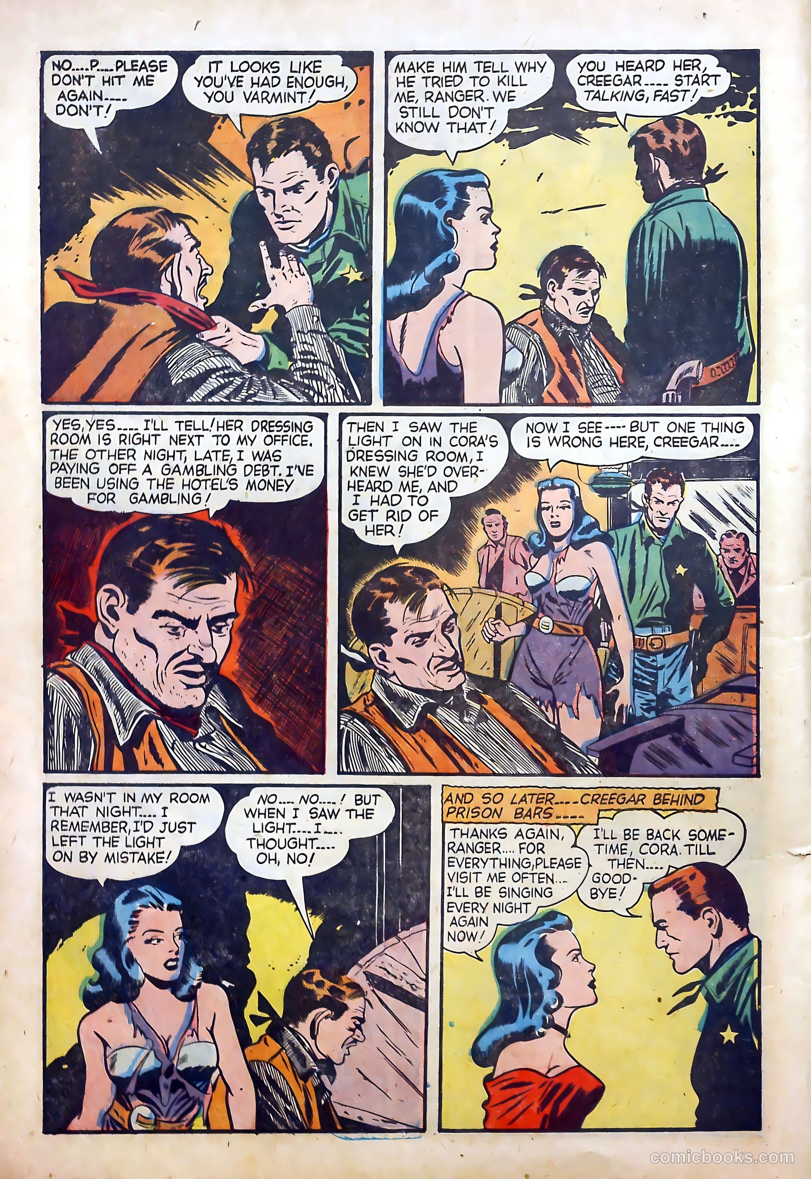 Cow Puncher Comics #5 (1948) — page 10 of 36