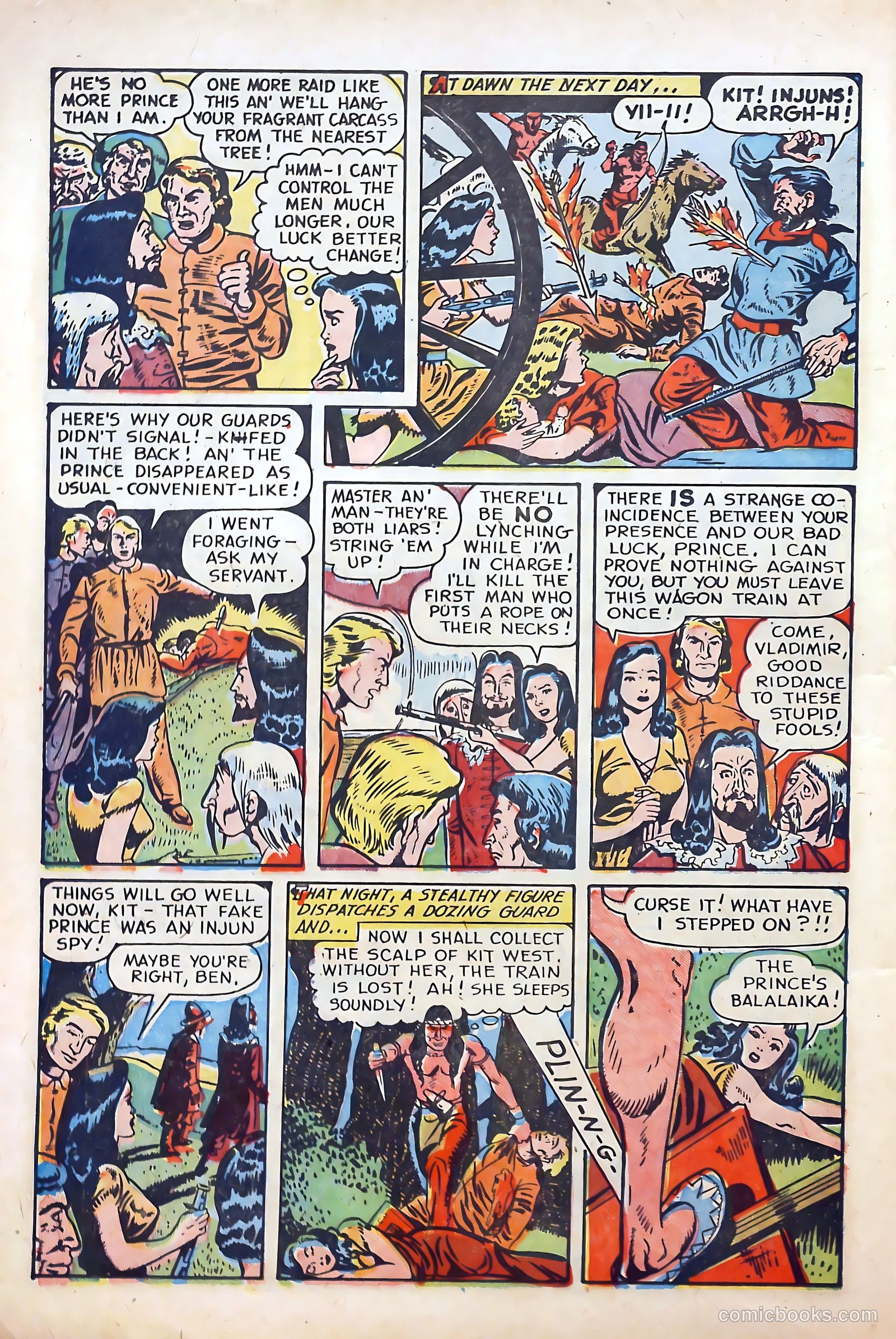 Cow Puncher Comics #5 (1948) — page 16 of 36
