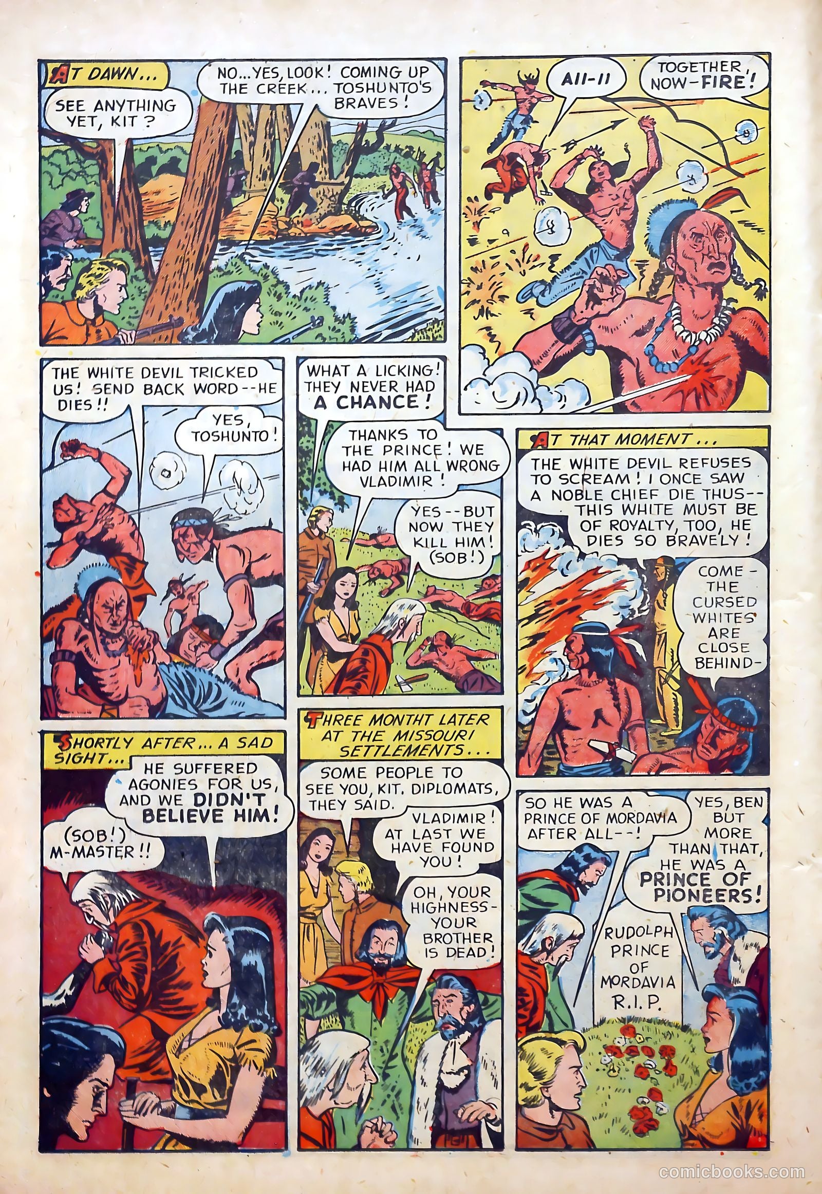 Cow Puncher Comics #5 (1948) — page 18 of 36
