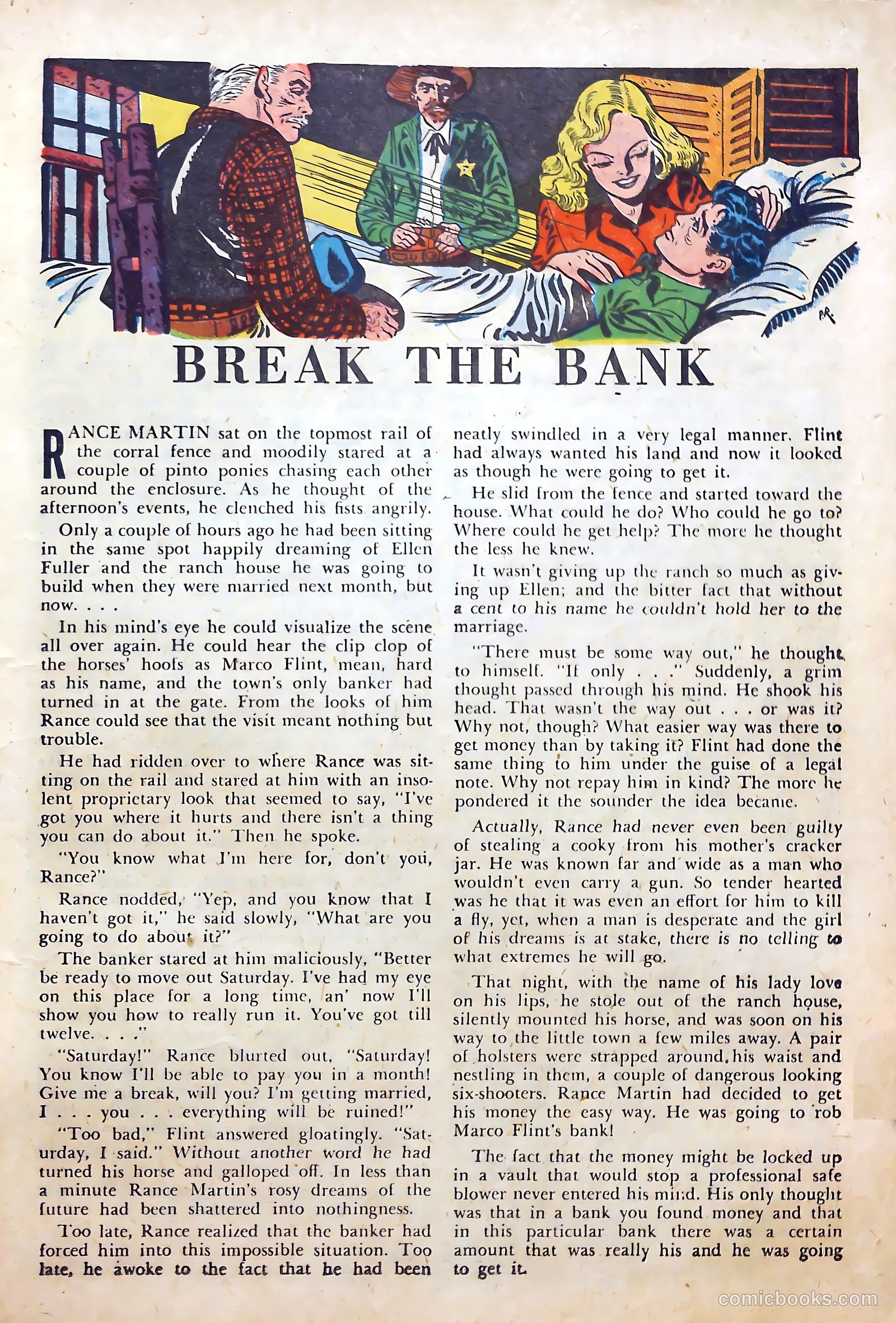 Cow Puncher Comics #5 (1948) — page 19 of 36