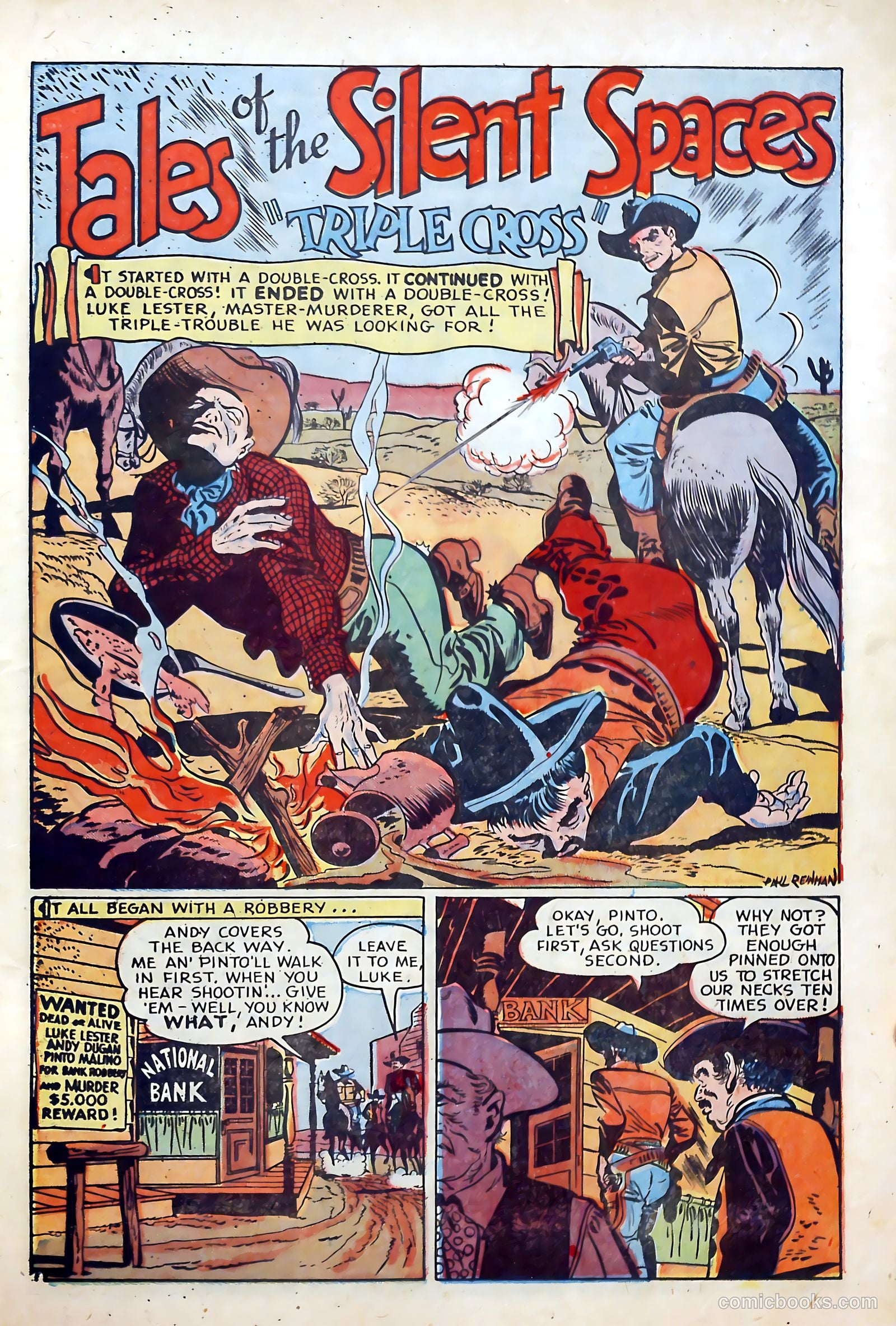 Cow Puncher Comics #5 (1948) — page 21 of 36