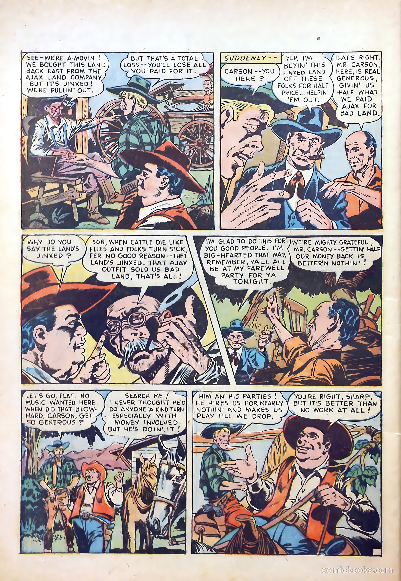 Cow Puncher Comics #5 (1948) — page 28 of 36